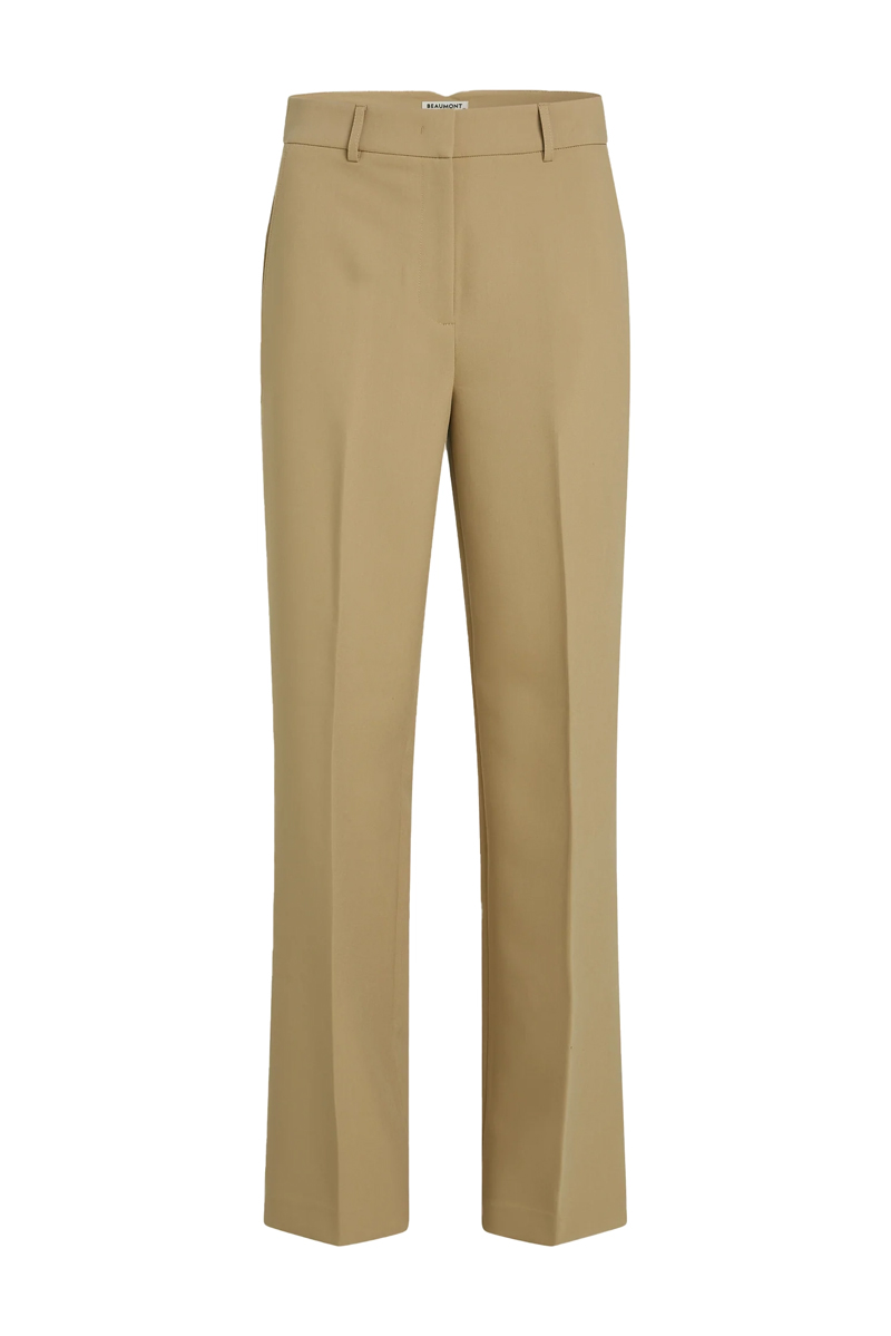 Dames broek bruin