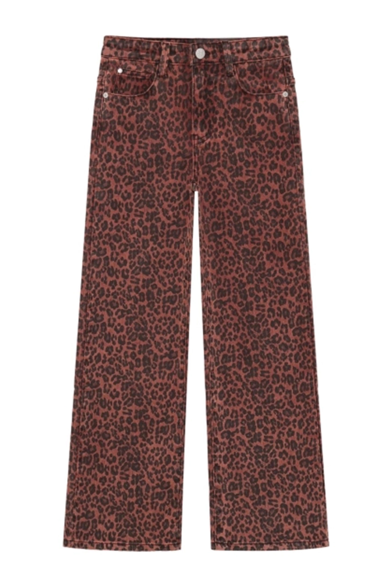 Meisjes jeans rood