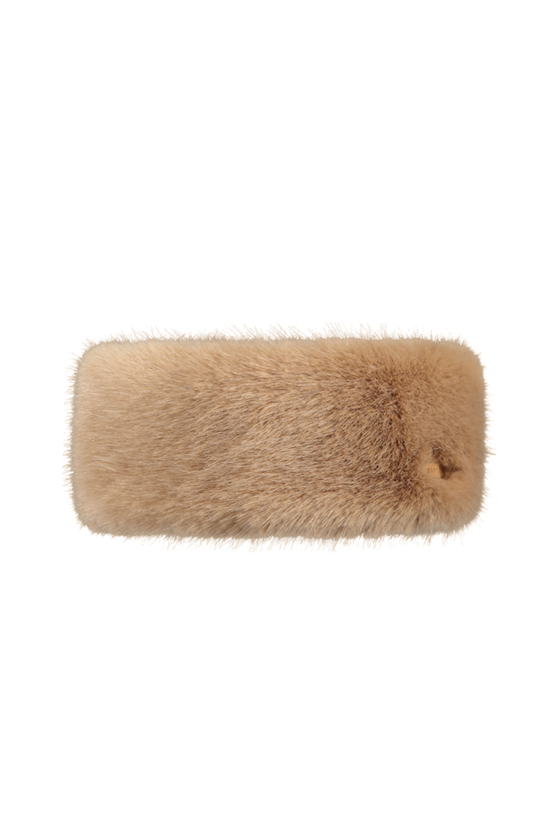 Wintersport haarband senior bruin