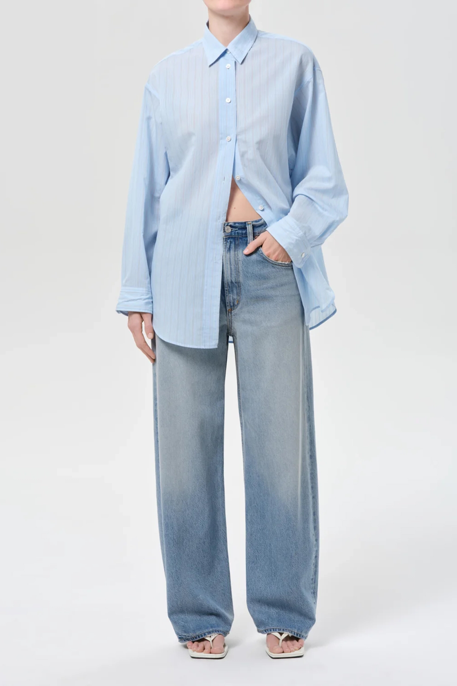 Dames jeans blauw