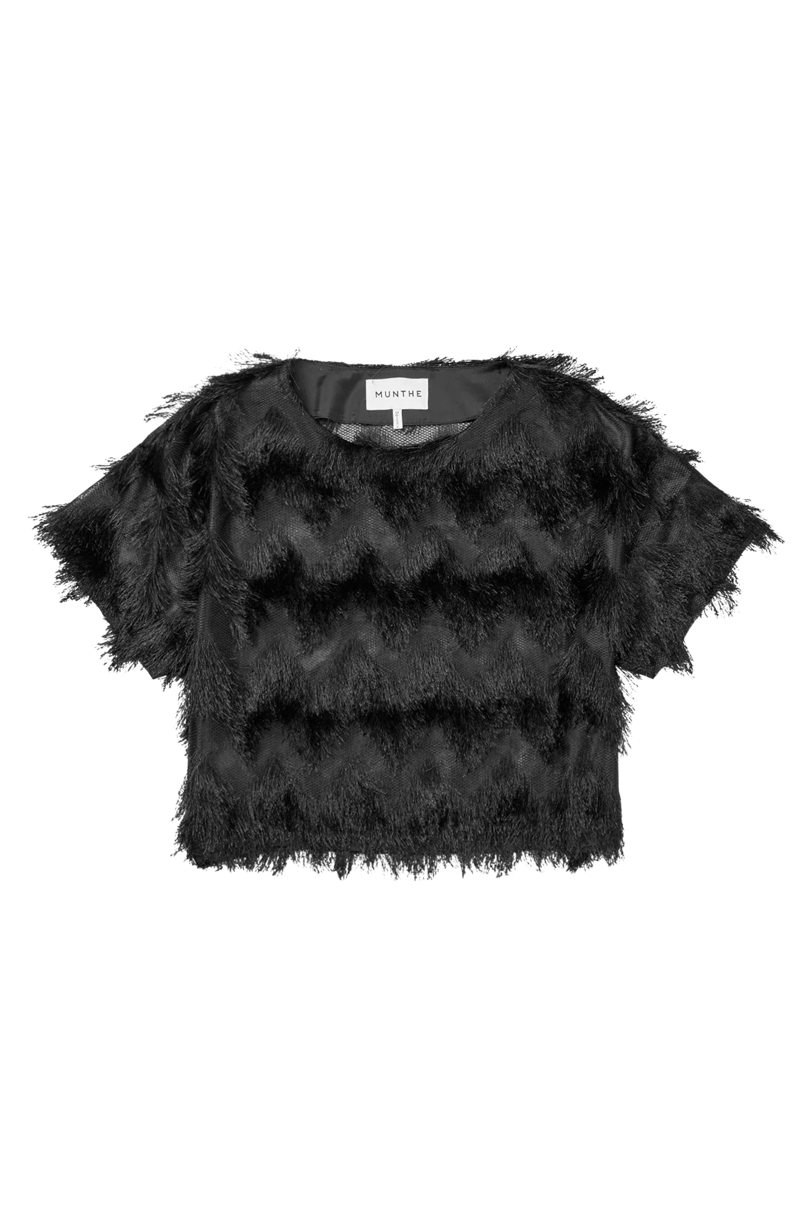 Dames top zwart