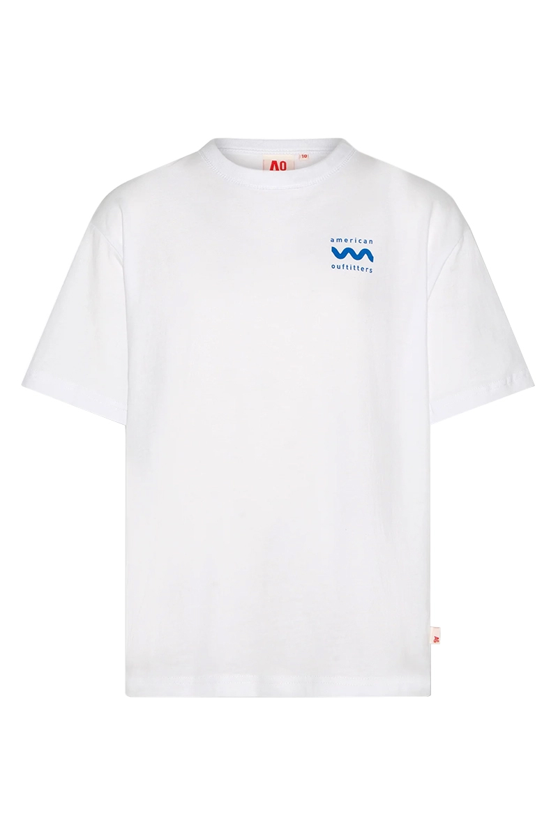 Jongens t-shirt korte mouw wit