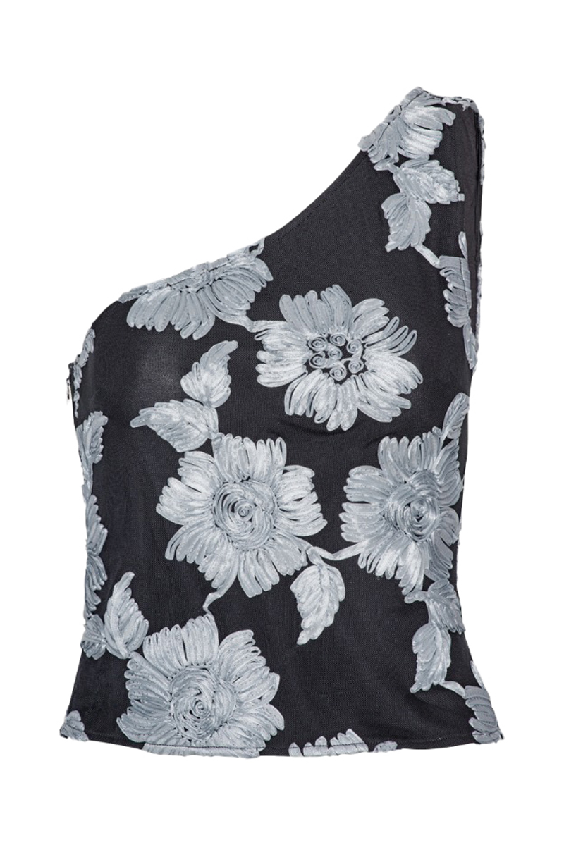 Dames top blauw