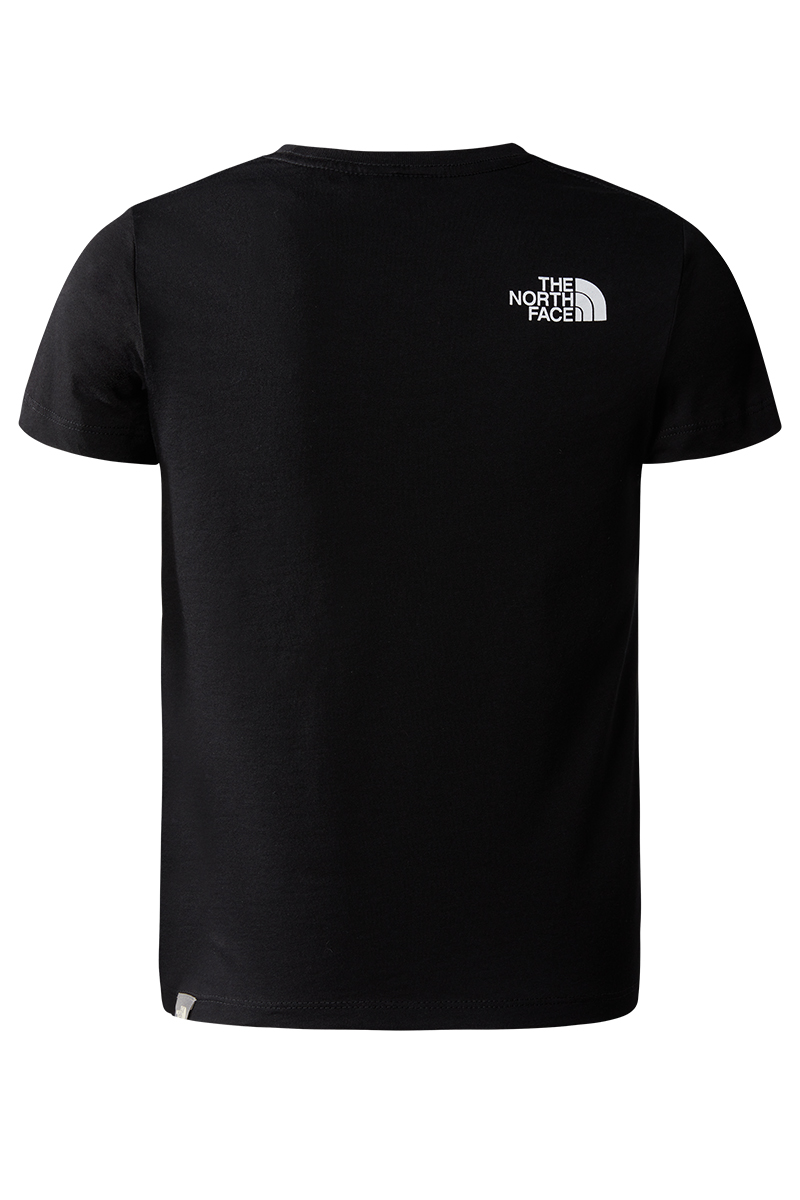 The North Face TEEN S/S SIMPLE DOME TEE Zwart-1 2