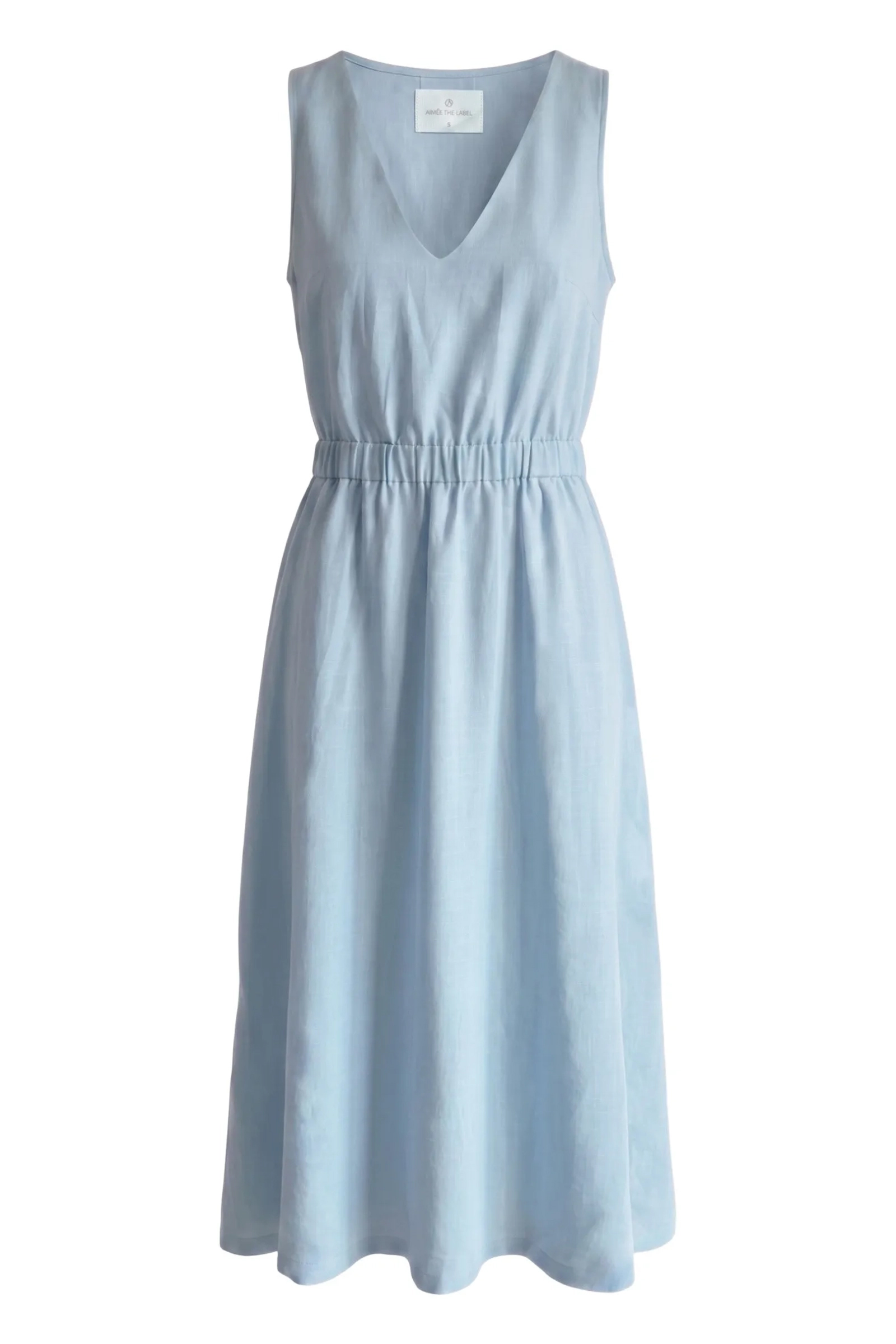 Dames jurk blauw