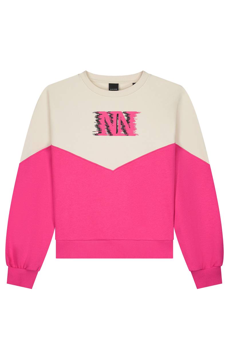 Meisjes trui rose