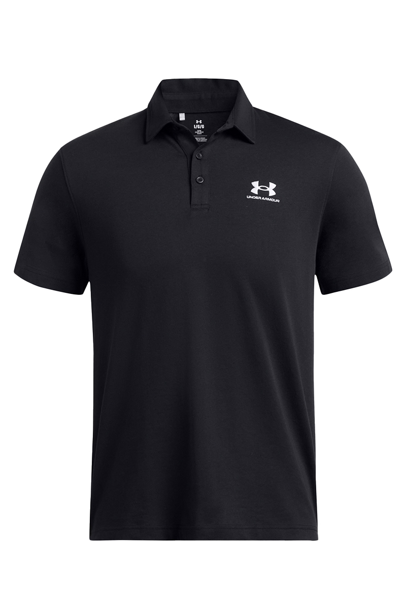 Casual heren polo km zwart