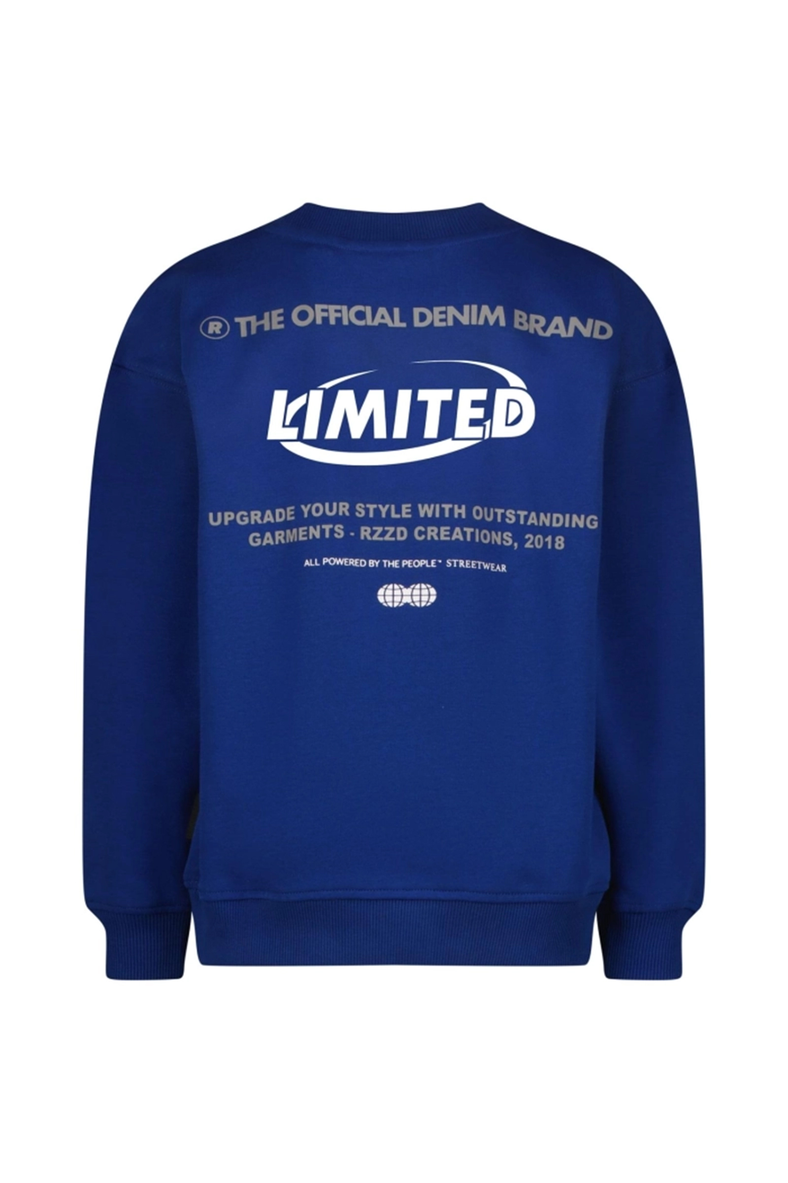 Jongens sweater blauw