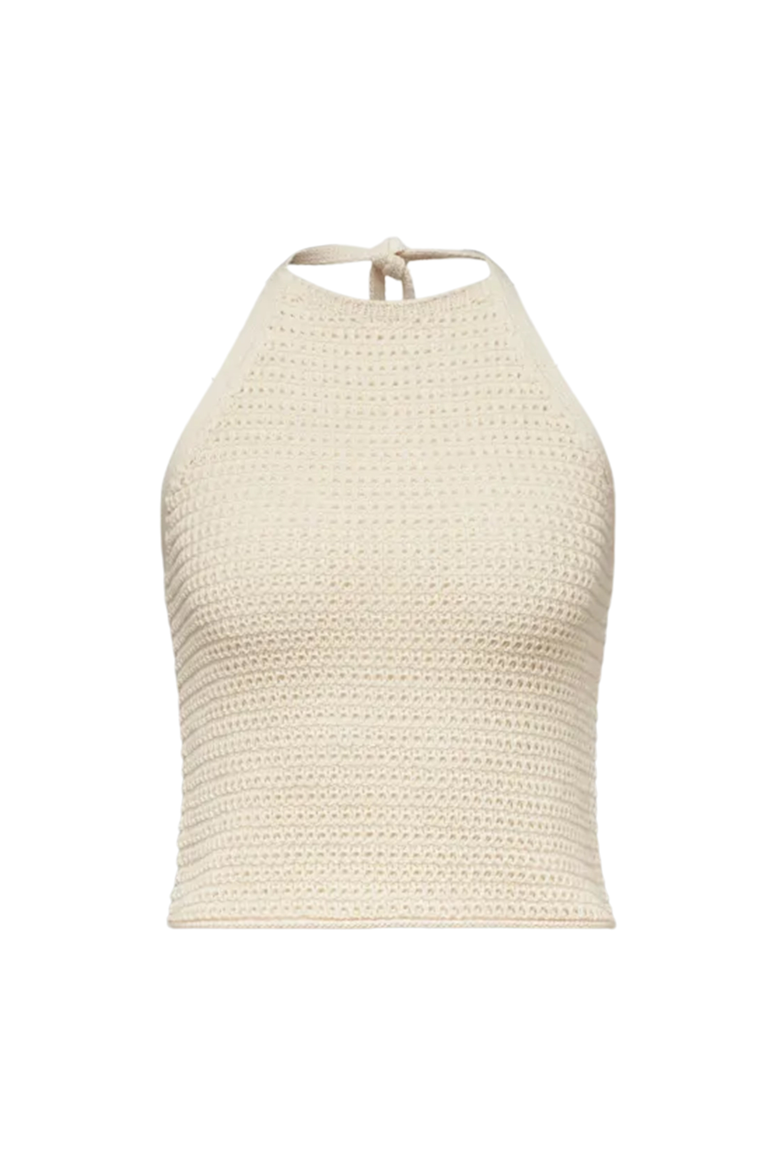 Dames top ecru
