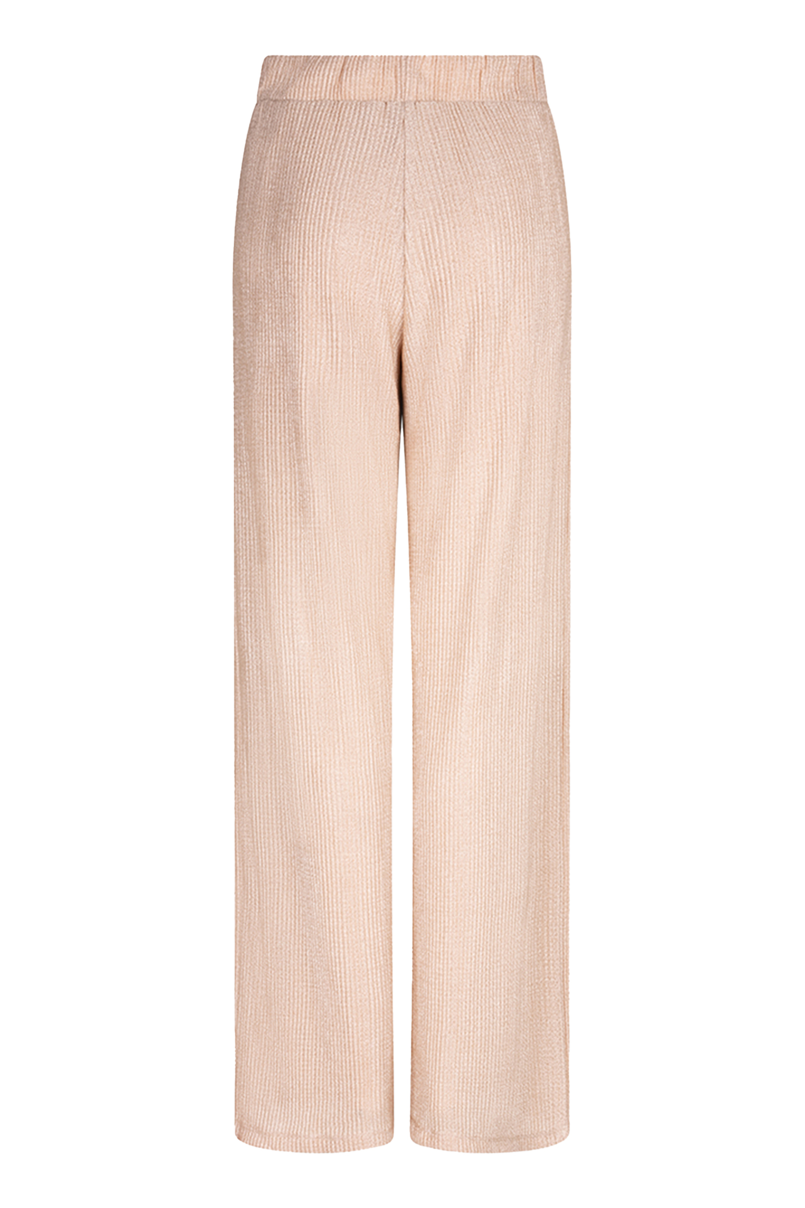 Esqualo Trousers plisse glitter Rose-1 3