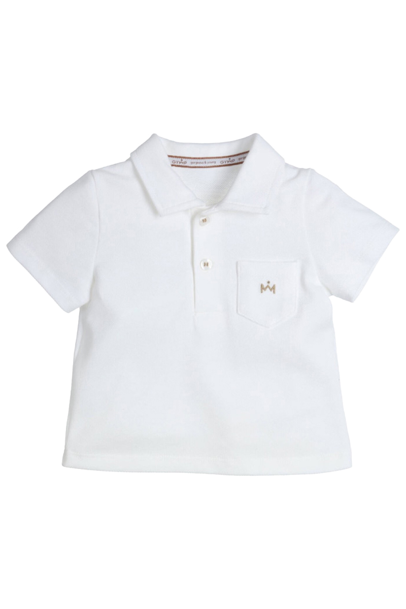 Baby t-shirt korte mouw wit