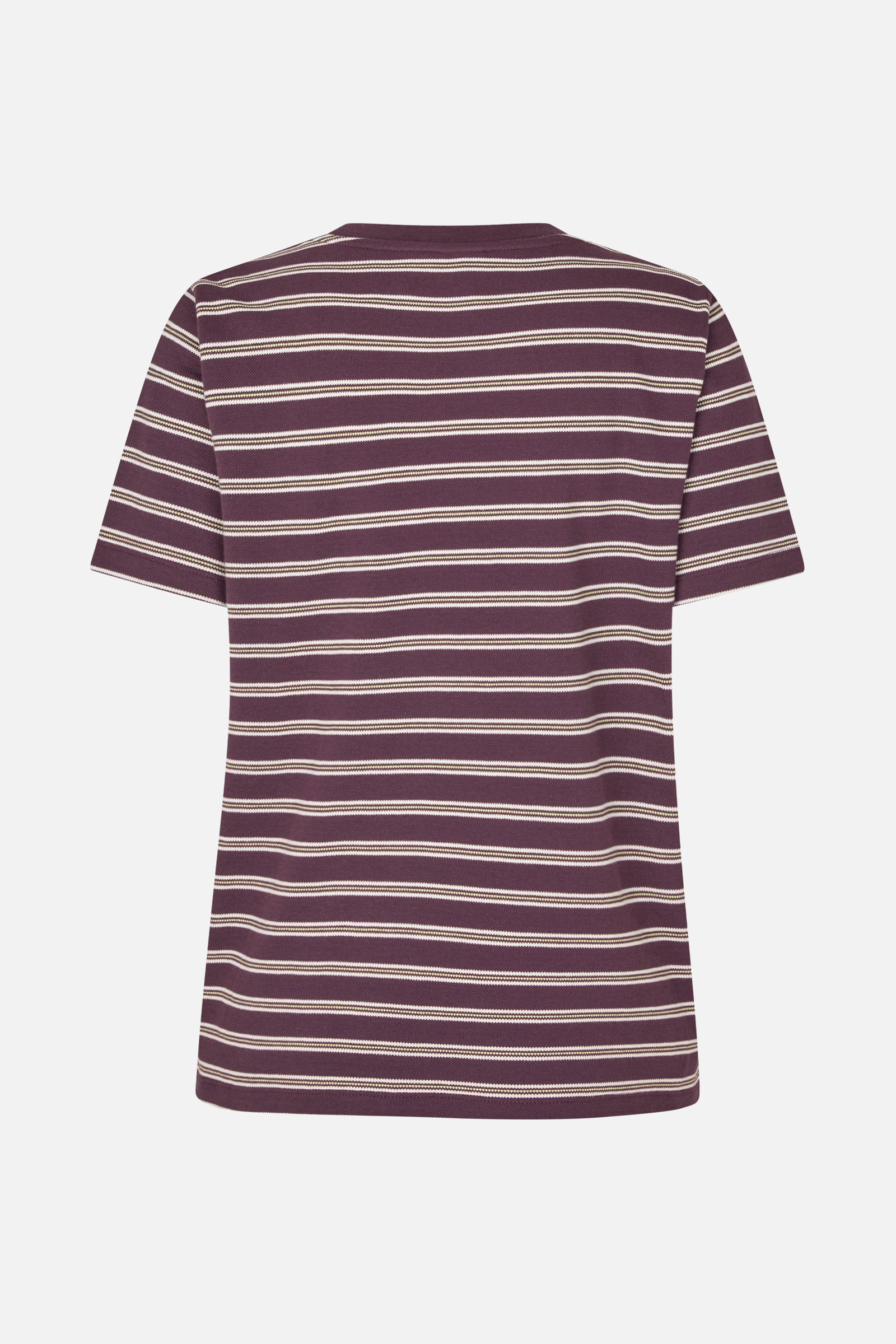 Dames t-shirt korte mouw paars
