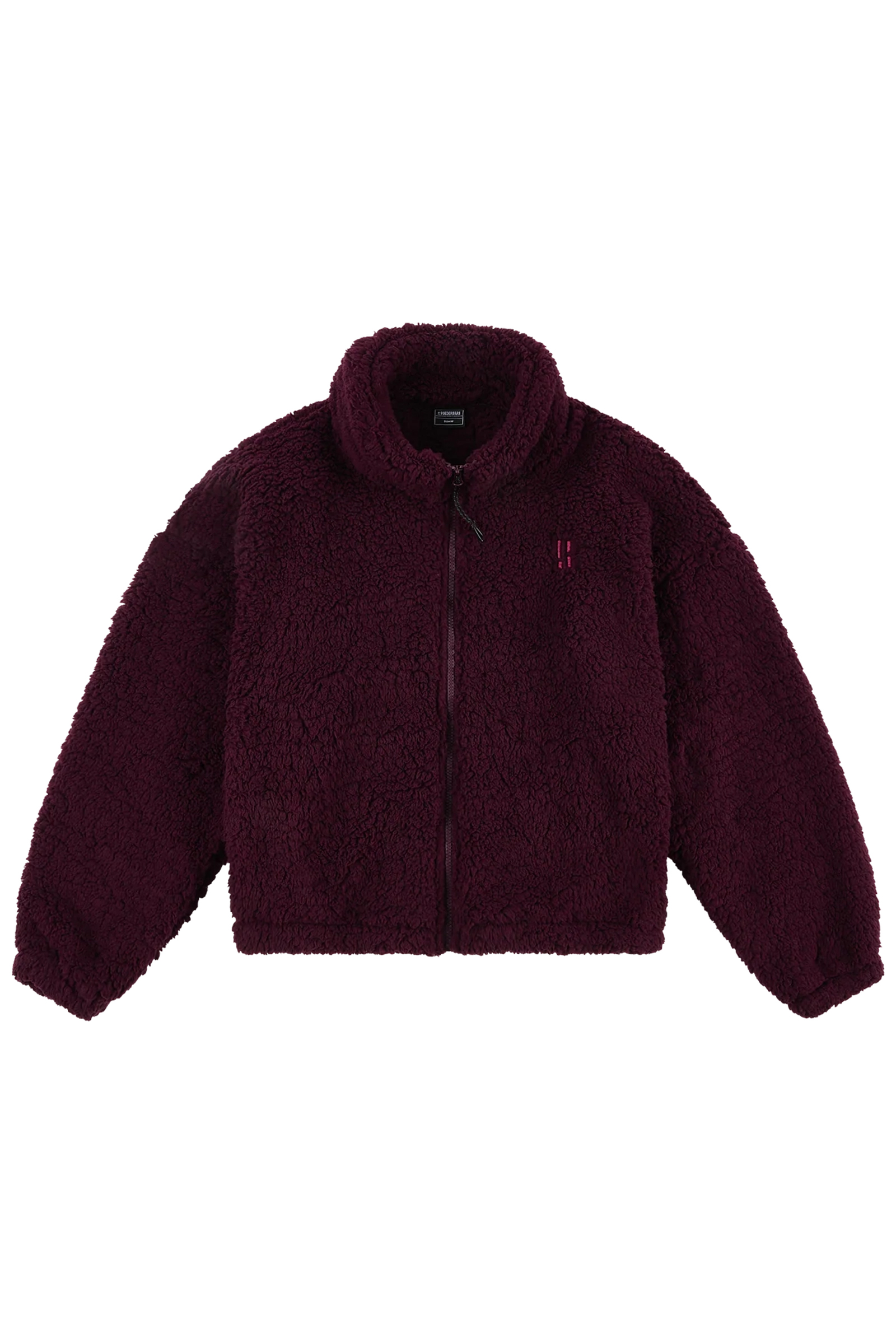 Wintersport dames fleece vest rood