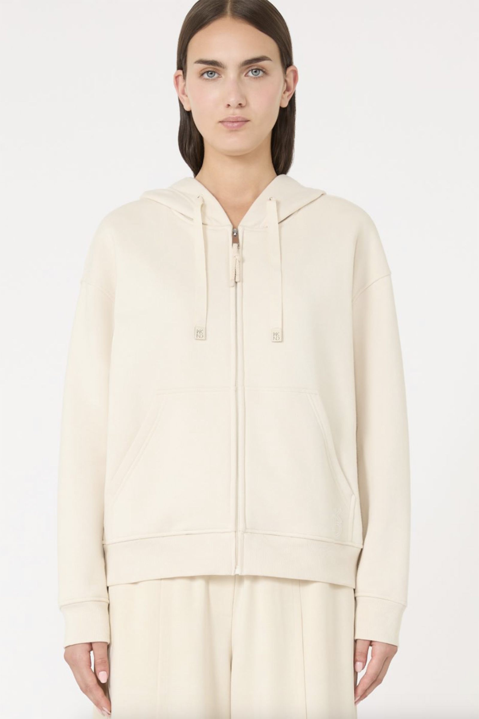 Dames vest ecru