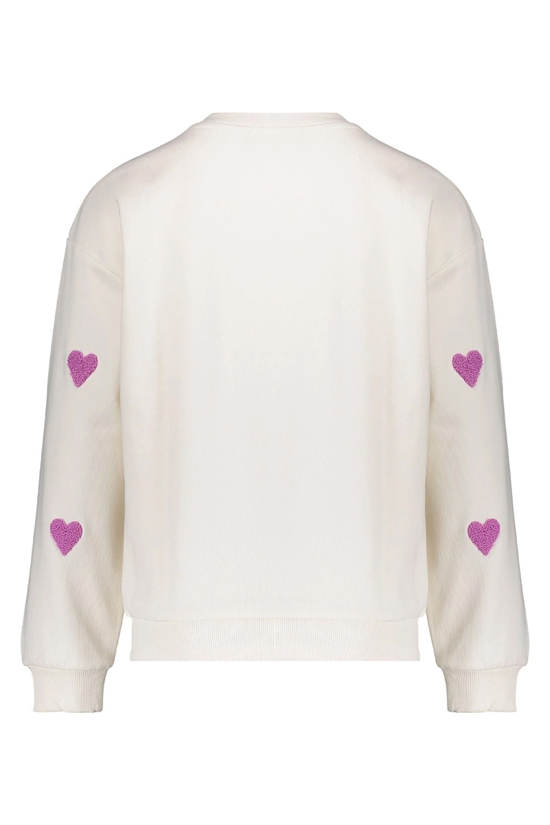Meisjes sweater ecru