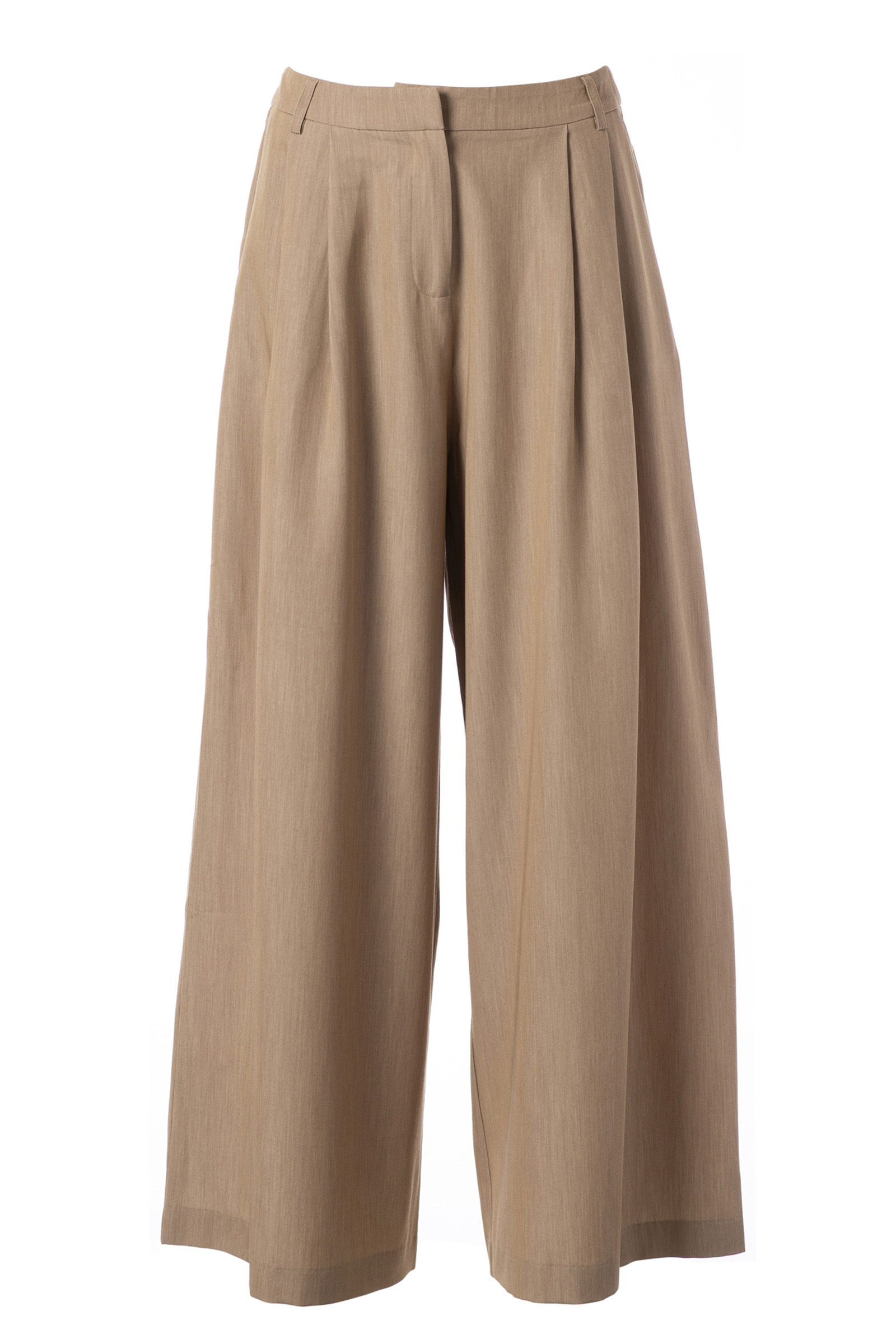 Dames broek bruin