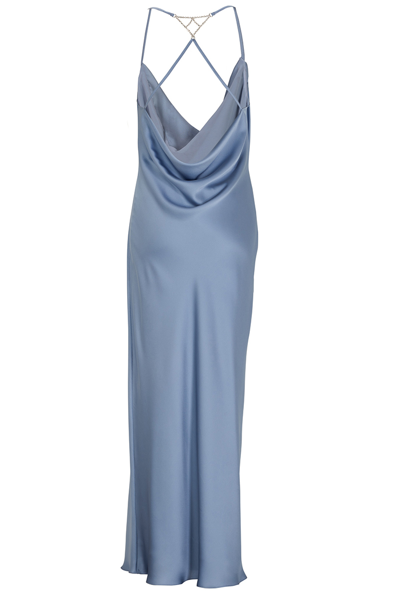 Swing Evening Dress Blauw-1 5