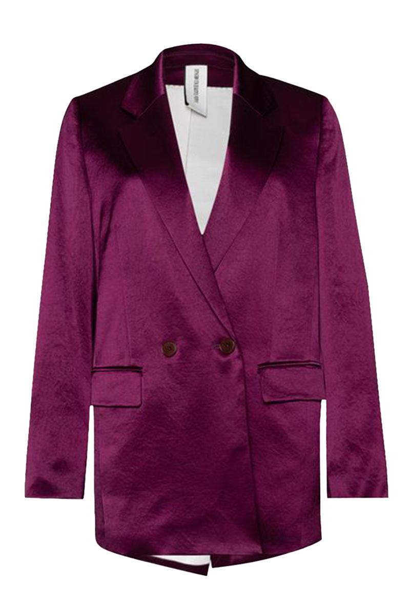 Dames blazer paars
