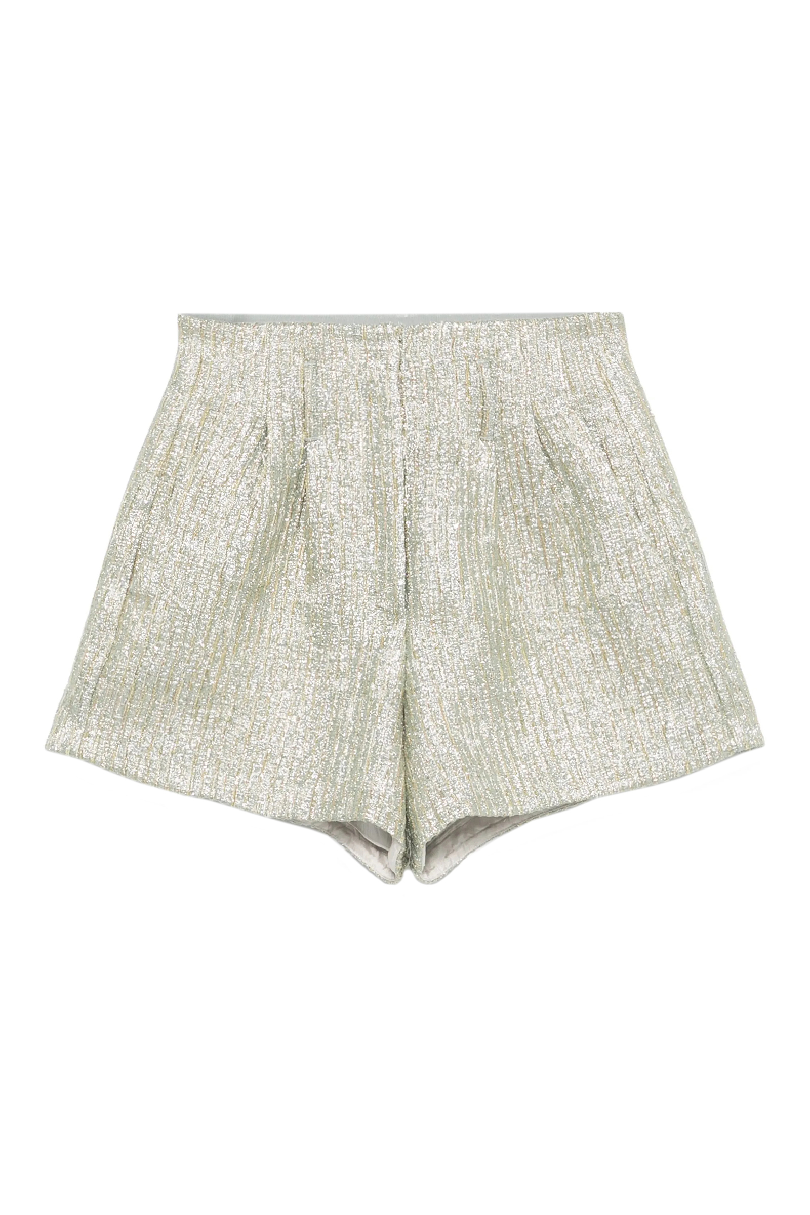 Dames short goud