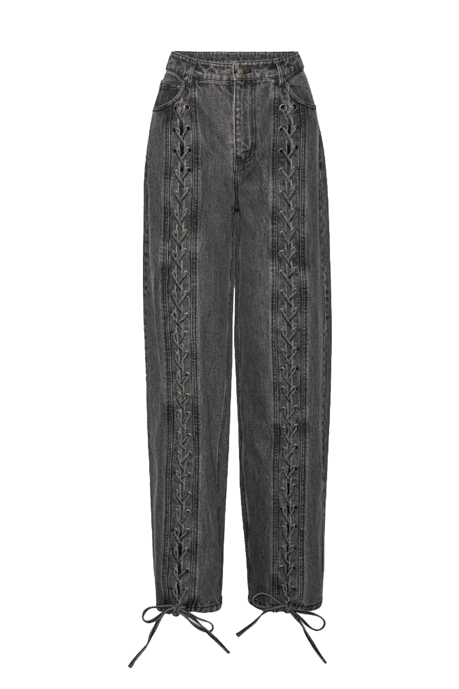 Dames jeans grijs