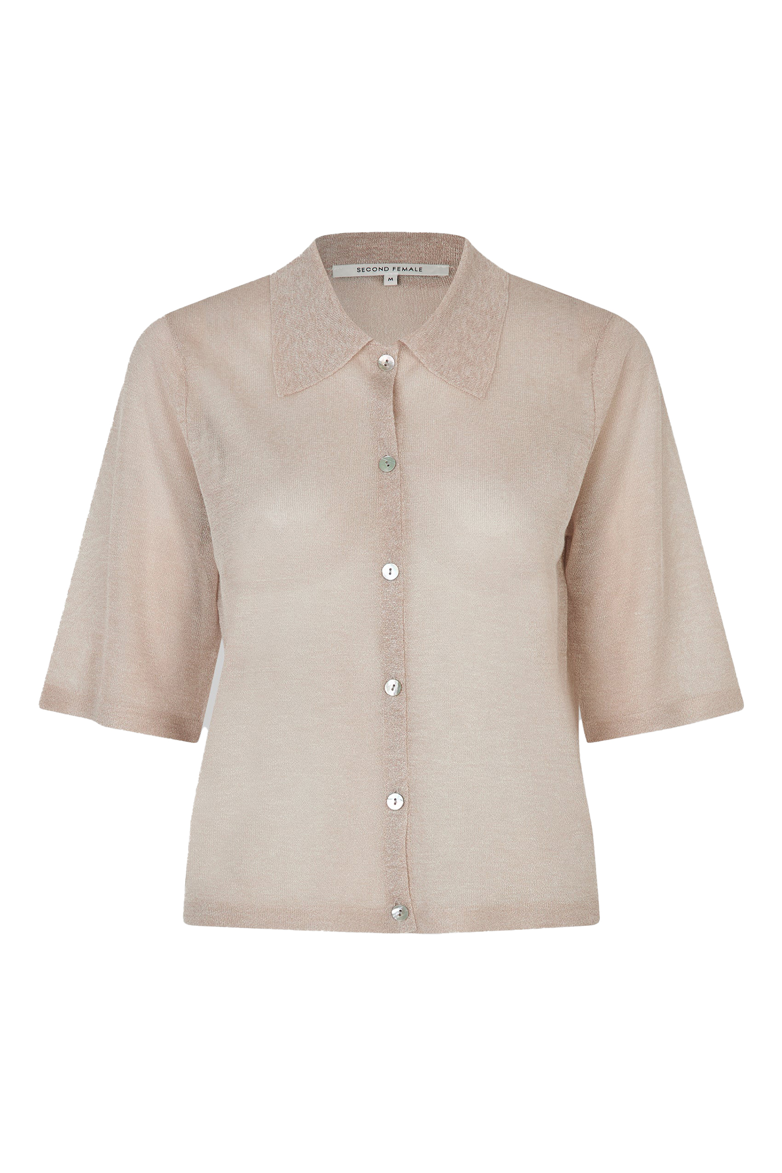 Dames vest ecru