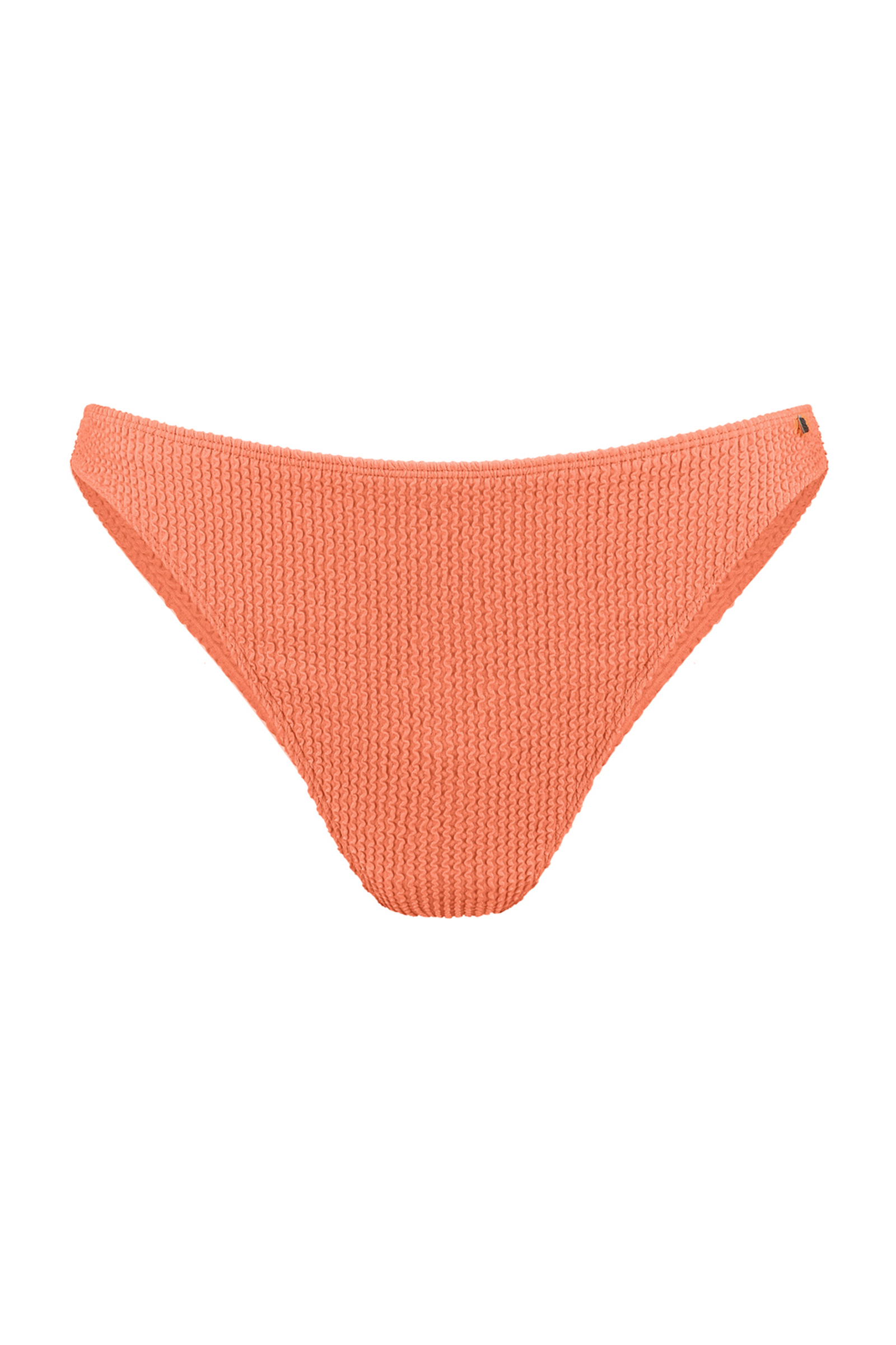 Bad/beach dames bikini slip oranje