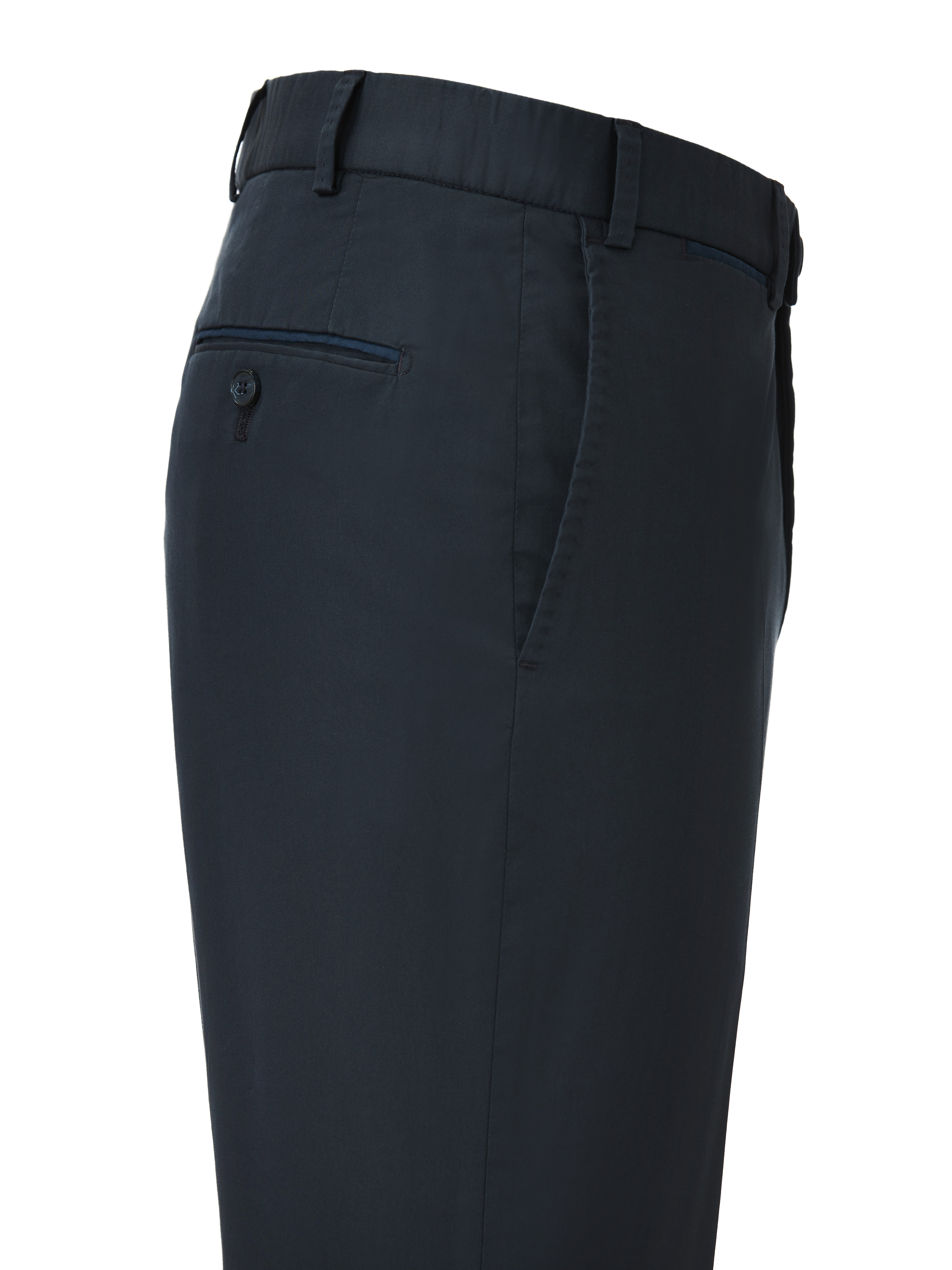 Hiltl H-Hose Baumwolle lang Blauw-1 2