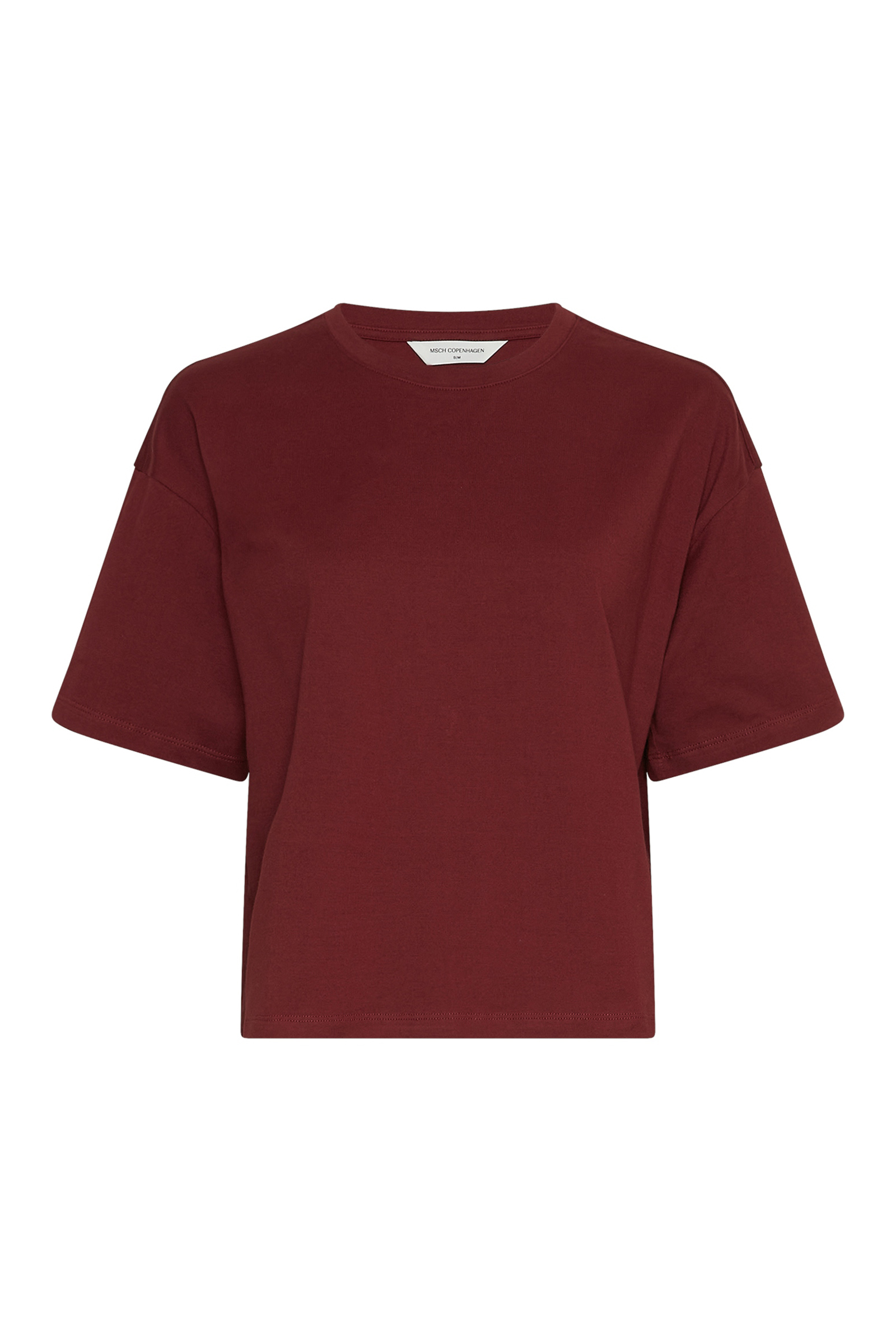 Dames t-shirt korte mouw rood