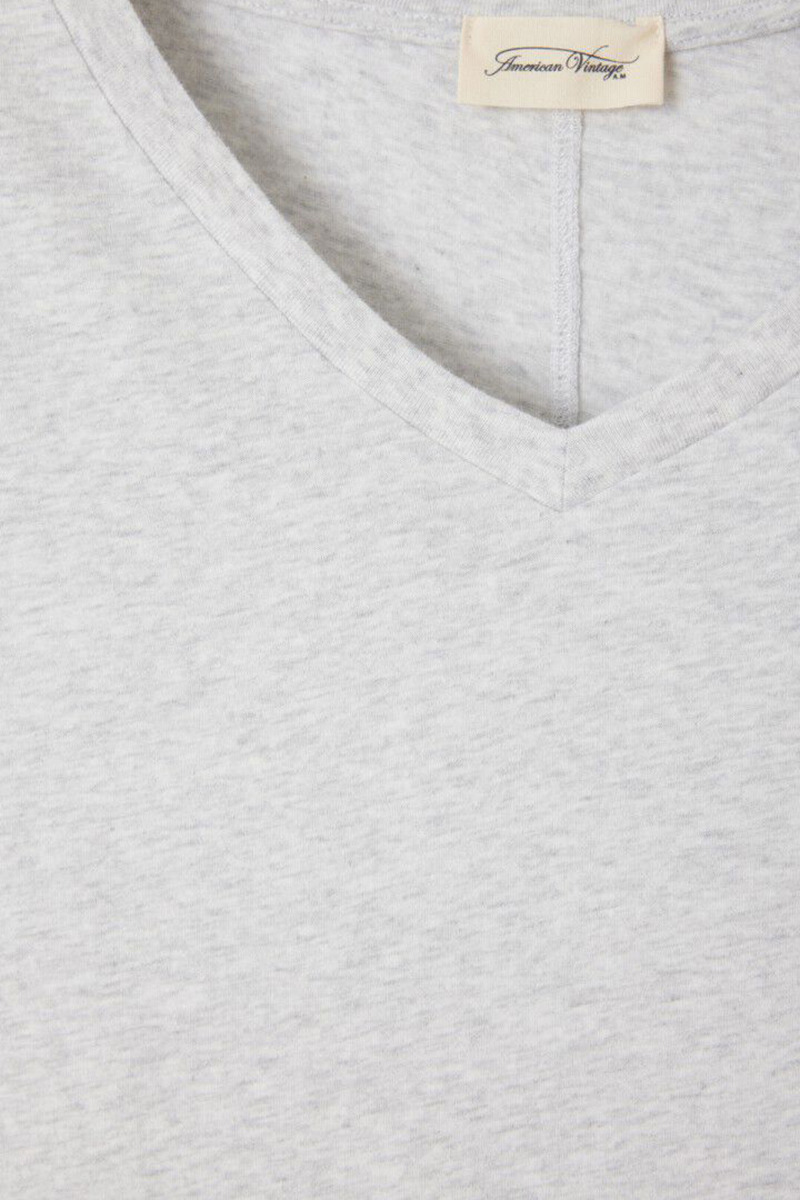 Dames t-shirt korte mouw grijs