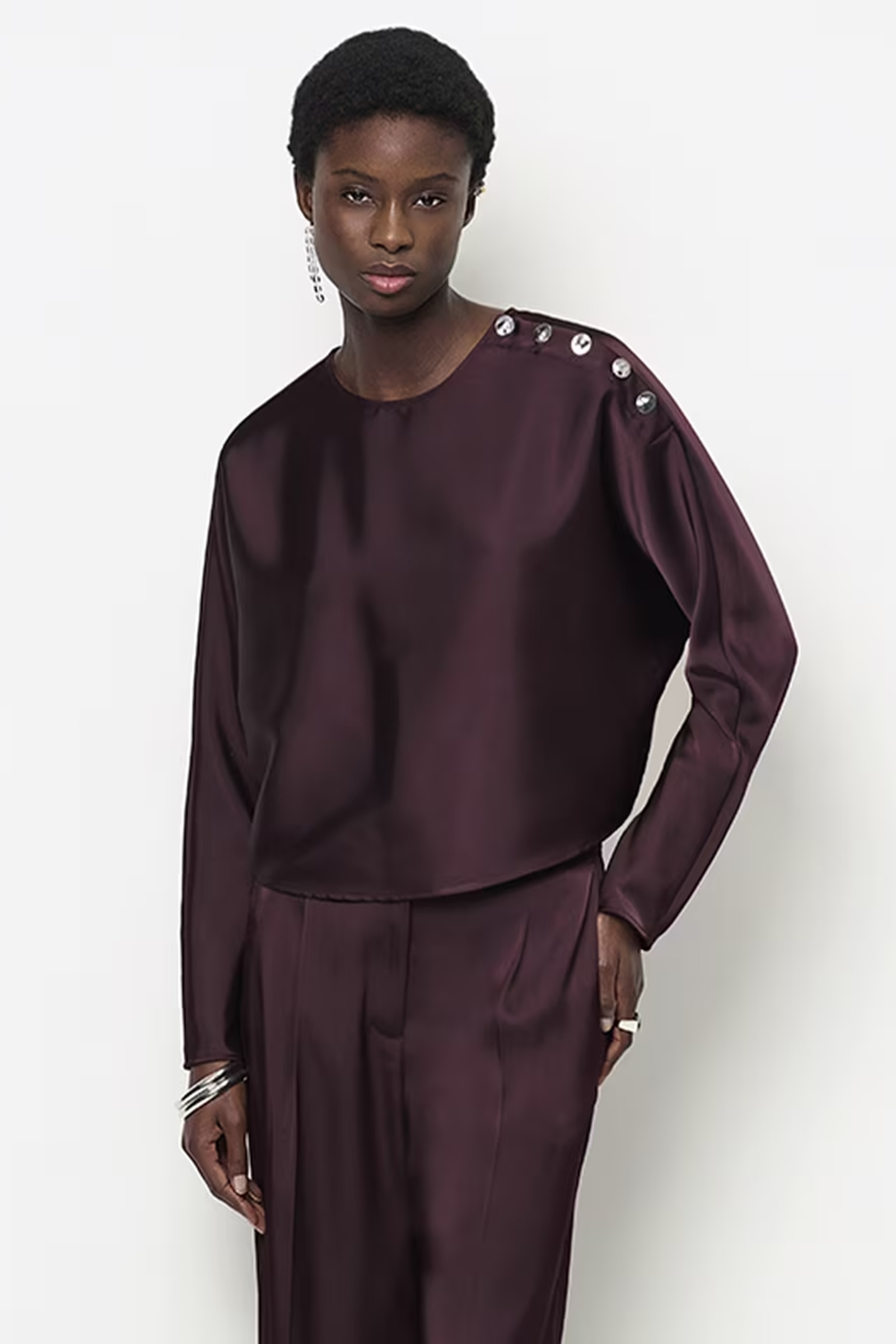 Dames top rood