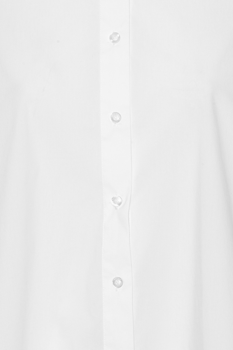 Dames blouse lange mouw wit