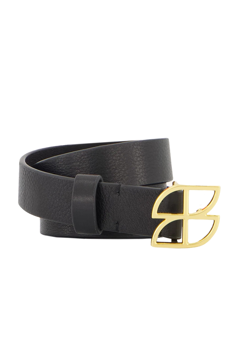 Dames riem zwart