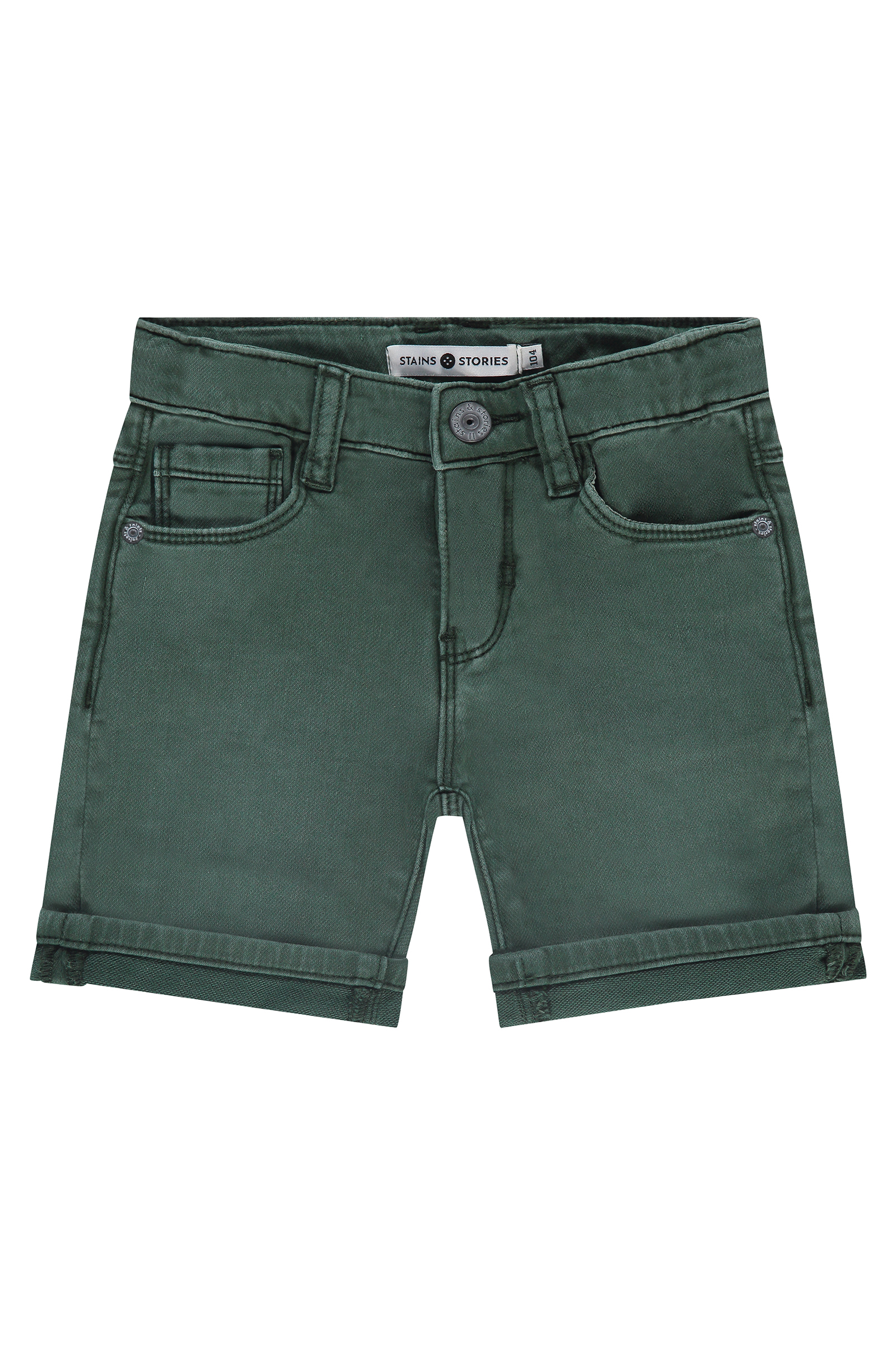 Stains and Stories Boys short Groen-1 1