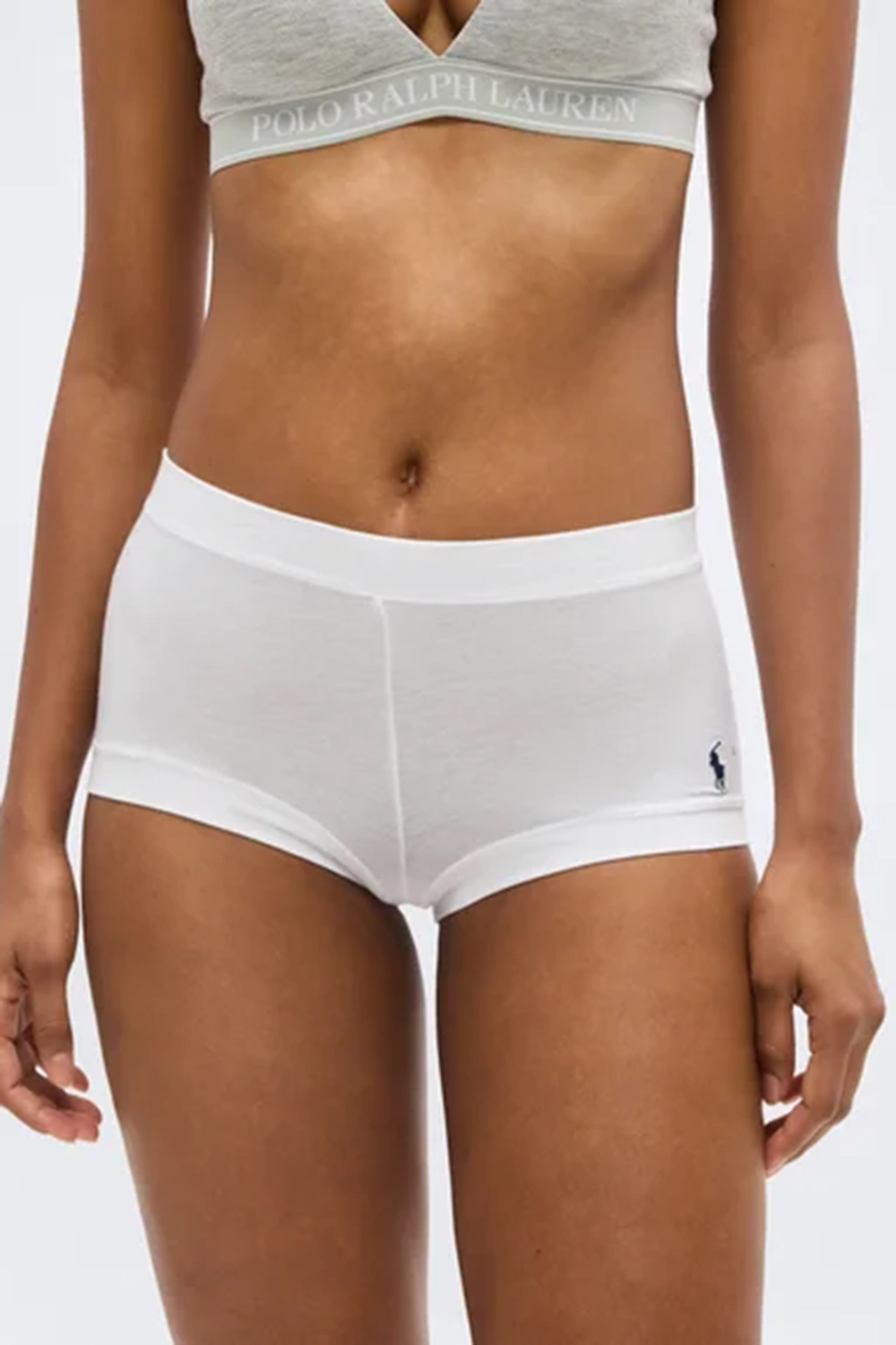 Lingerie dames boxershort wit