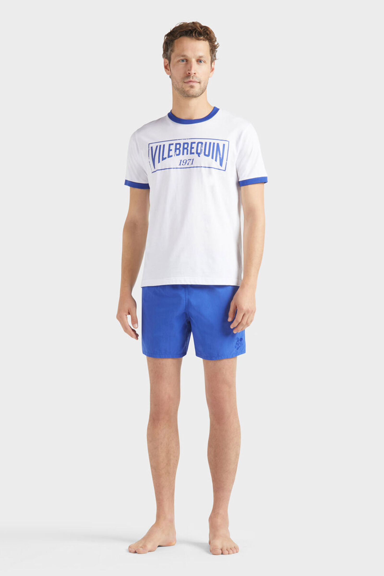 Heren t-shirt kortemouw wit