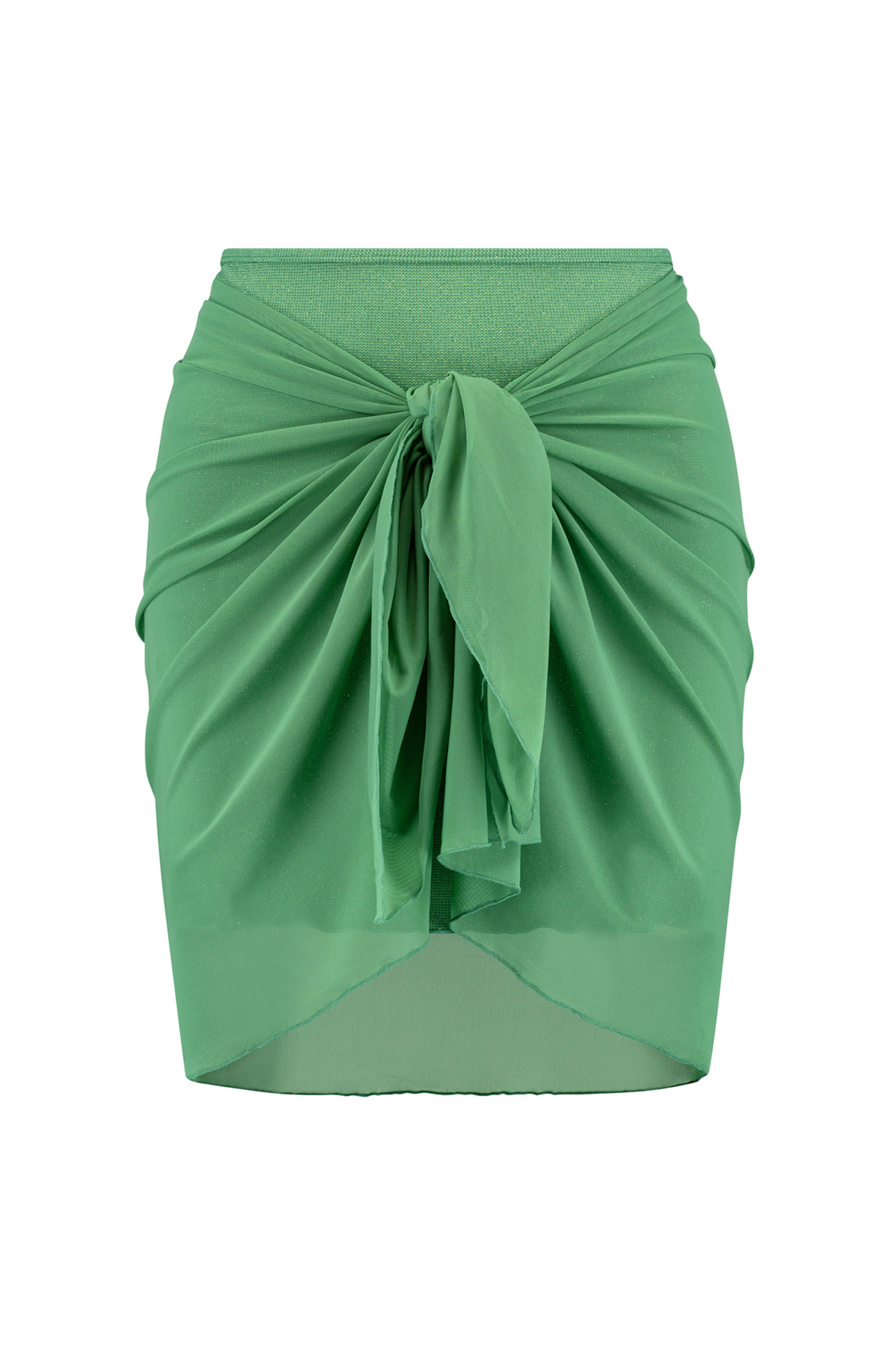 Bad/beach dames rokken strand groen