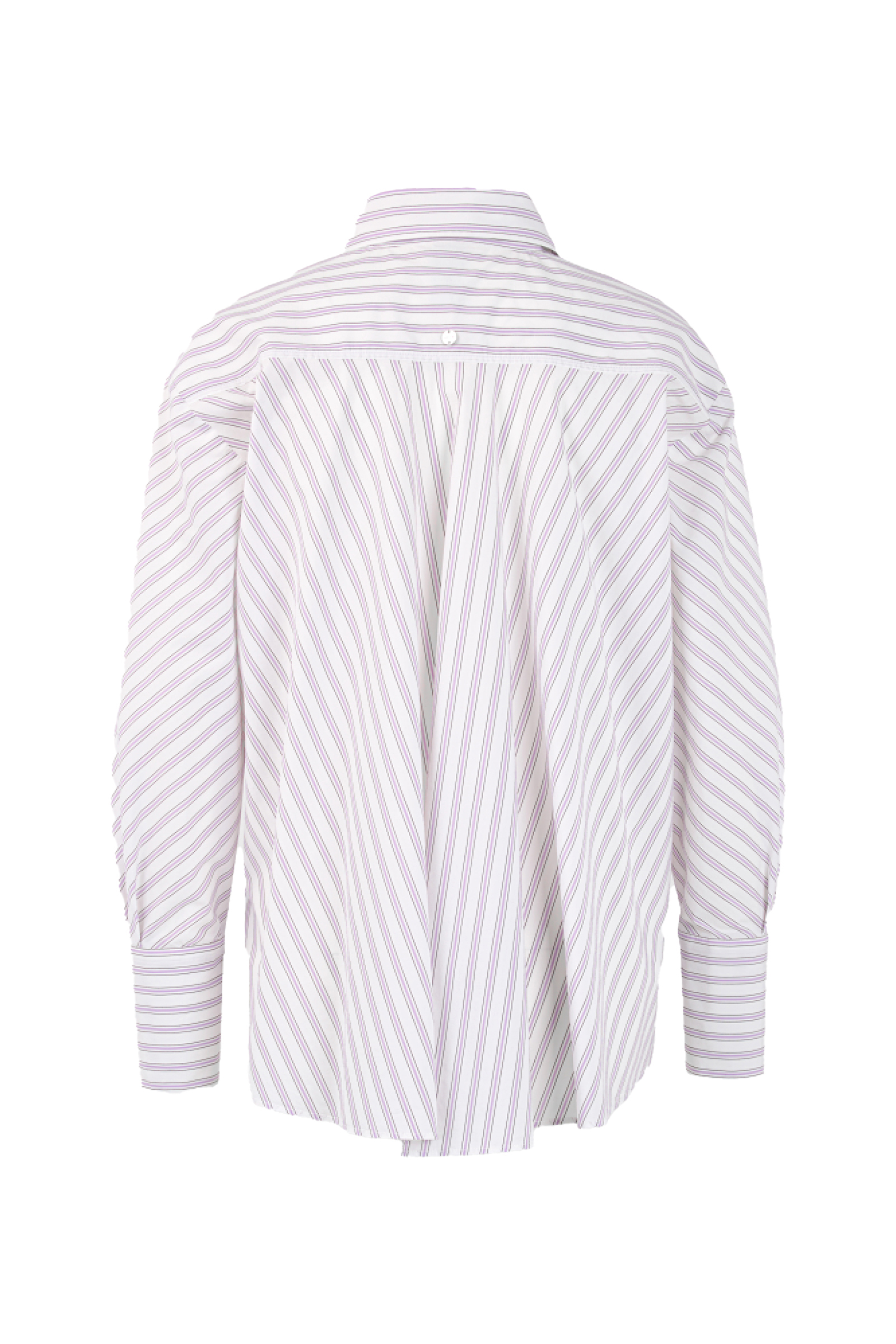 Dames blouse lange mouw paars