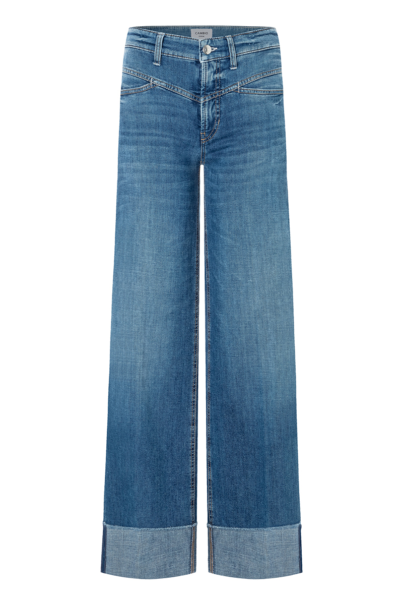 Dames jeans blauw