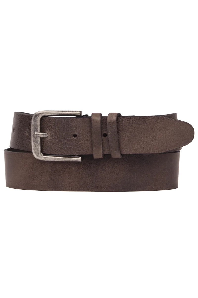 Heren riem grijs