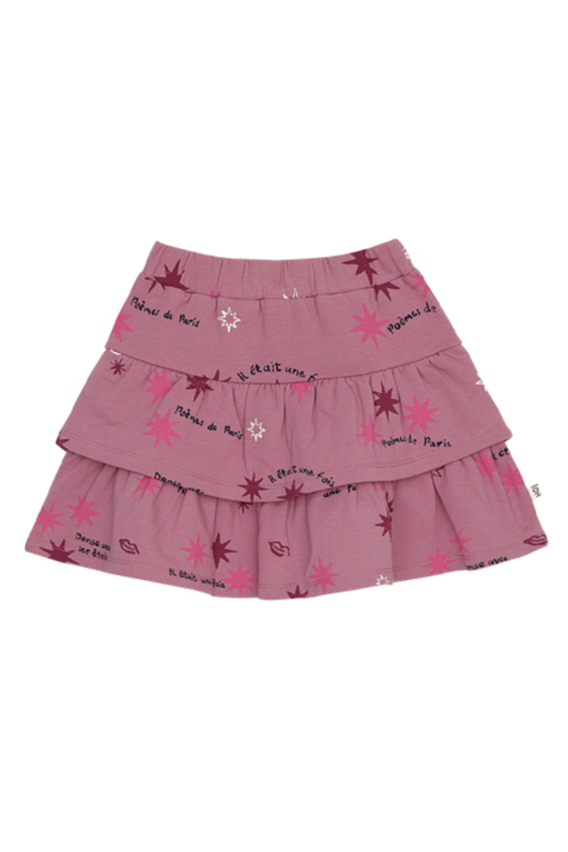 House Of Jamie Ruffled skirt Rose-1 1