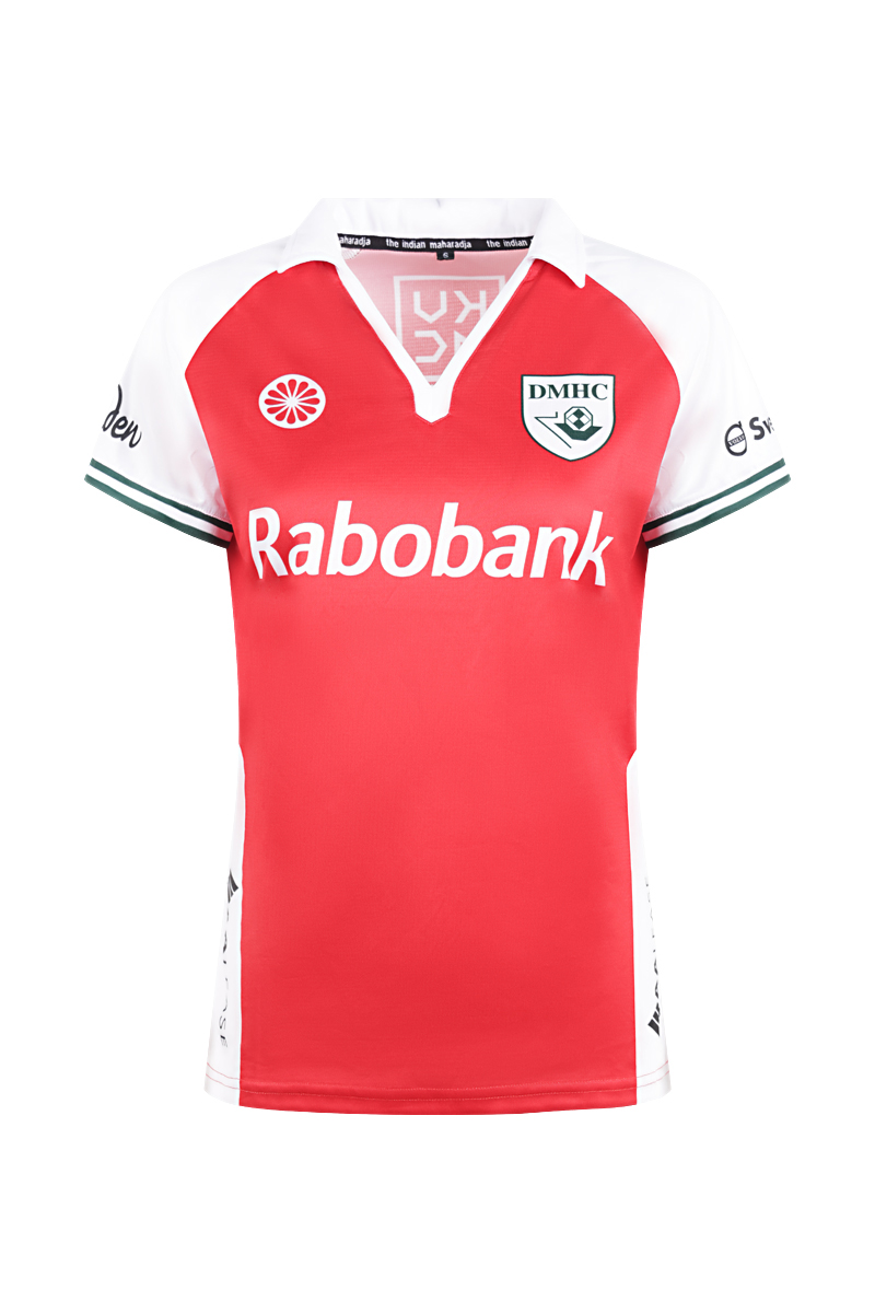 Hockey meisjes t-shirt km rood