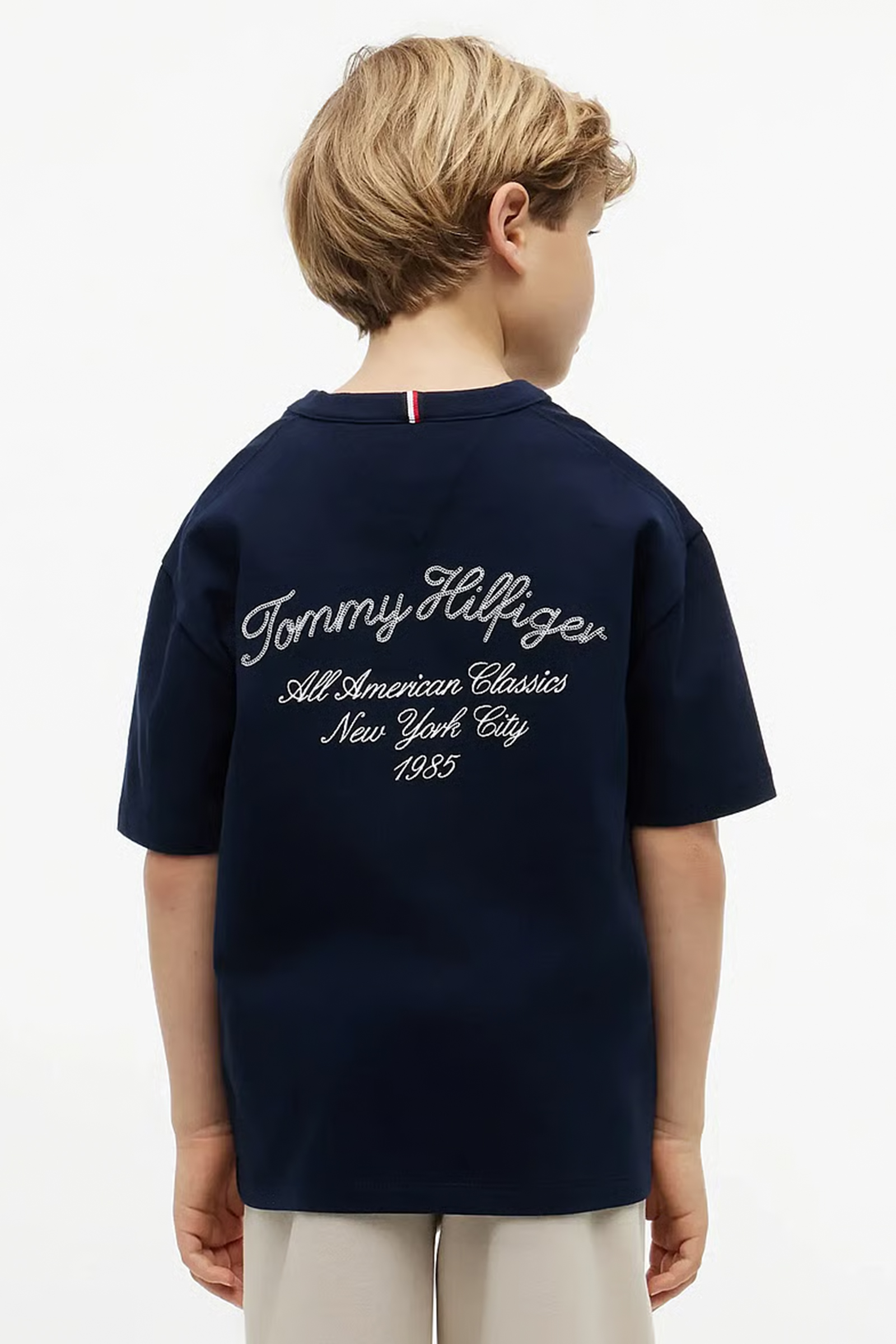 Jongens t-shirt korte mouw blauw