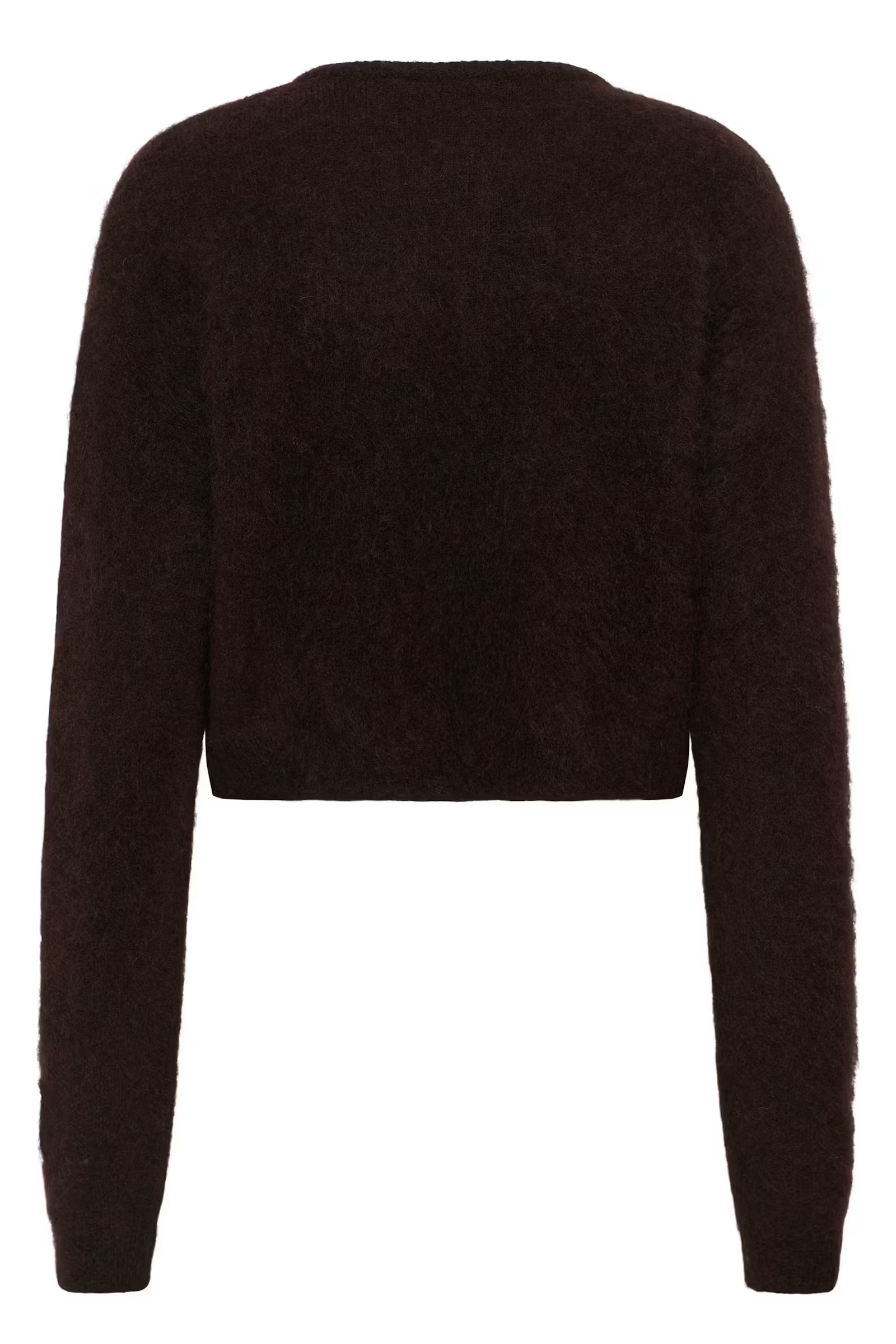 Dames vest bruin