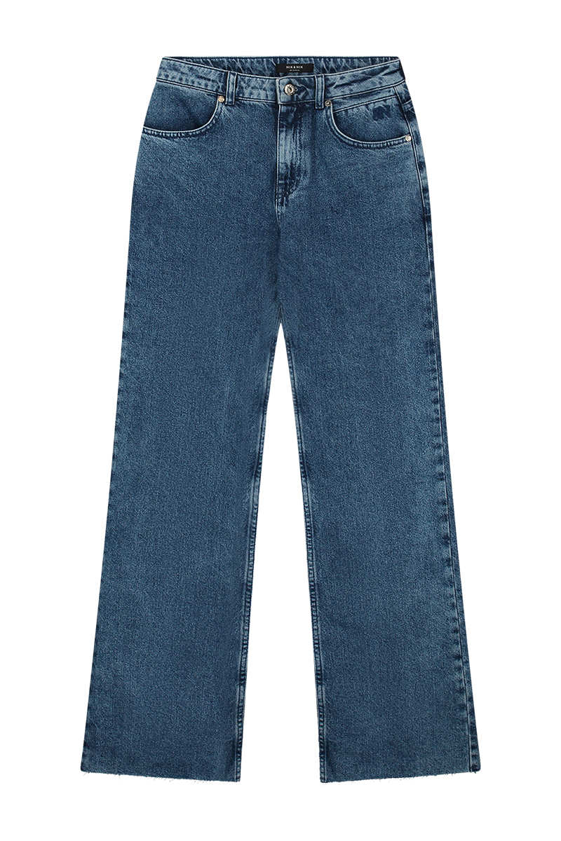 Nik & Nik Fiori Jeans Blauw-1 1