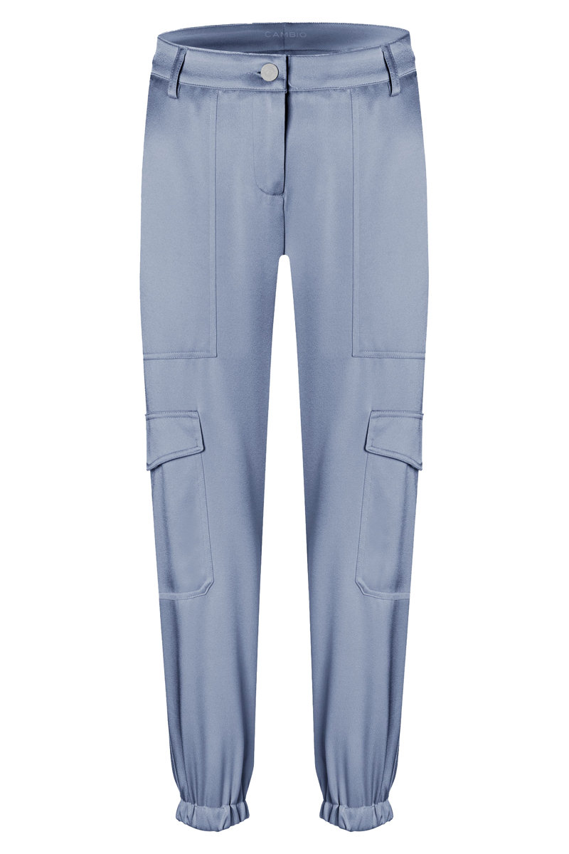 Dames broek blauw