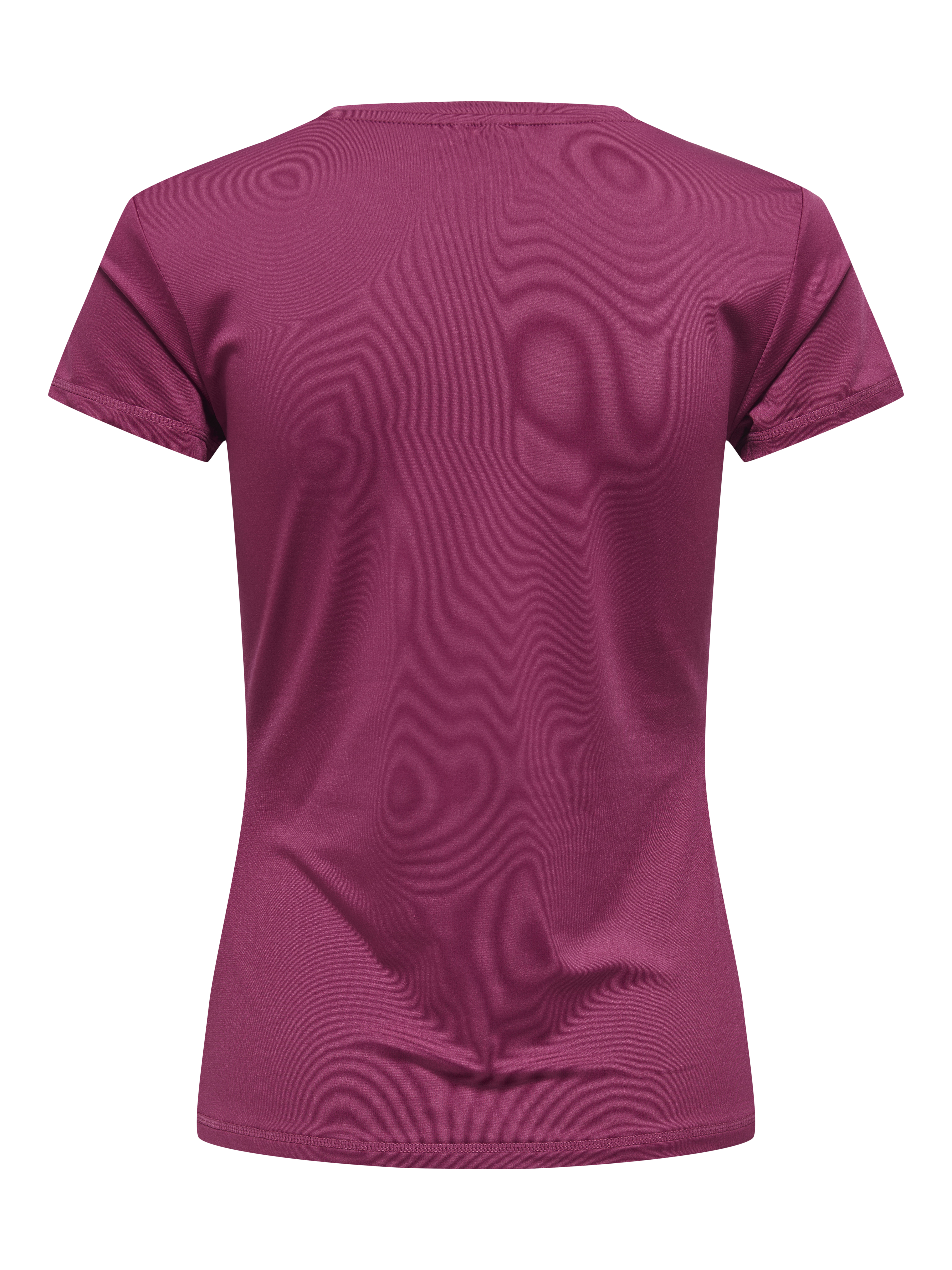 Fitness dames t-shirt km rood