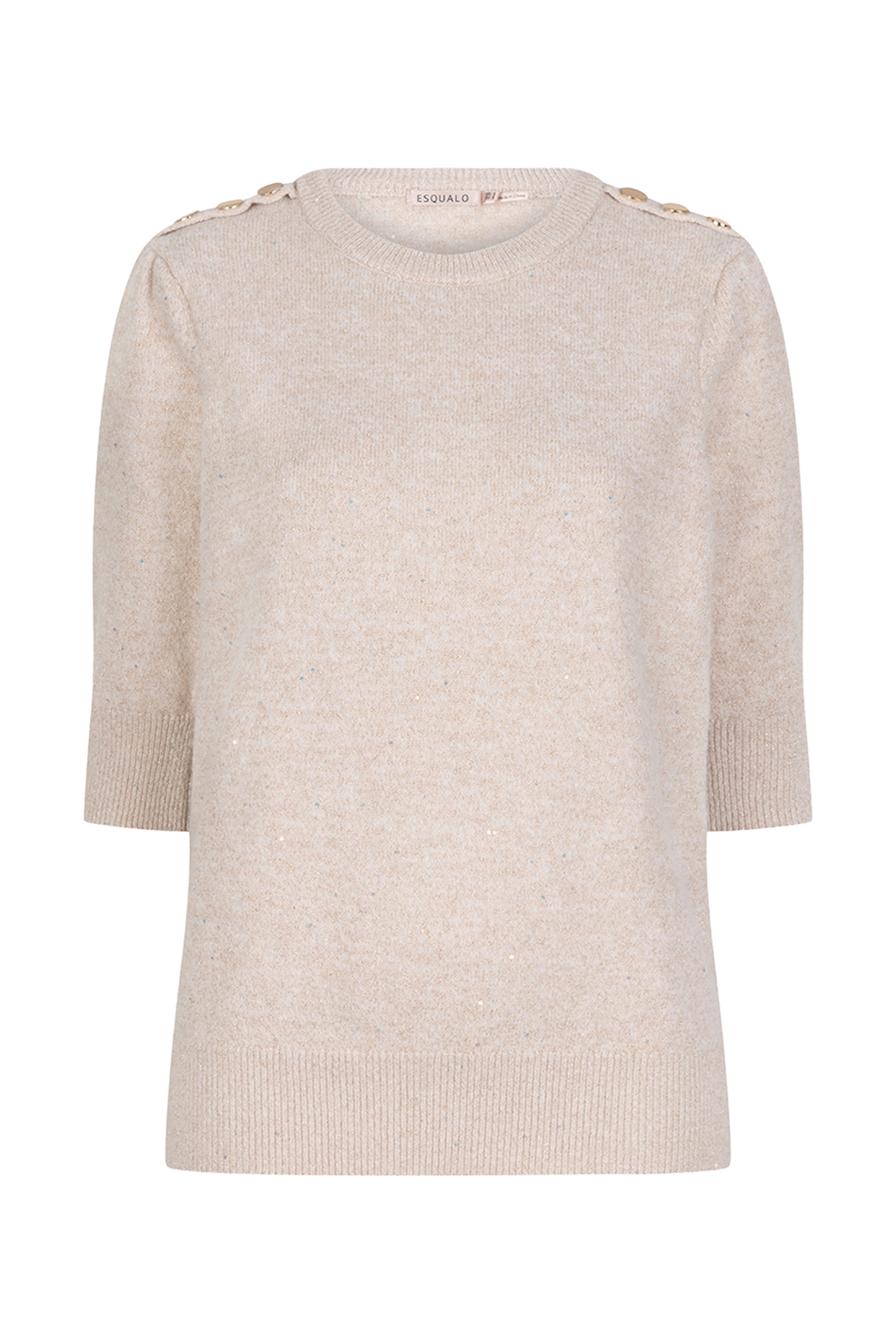 Dames top bruin