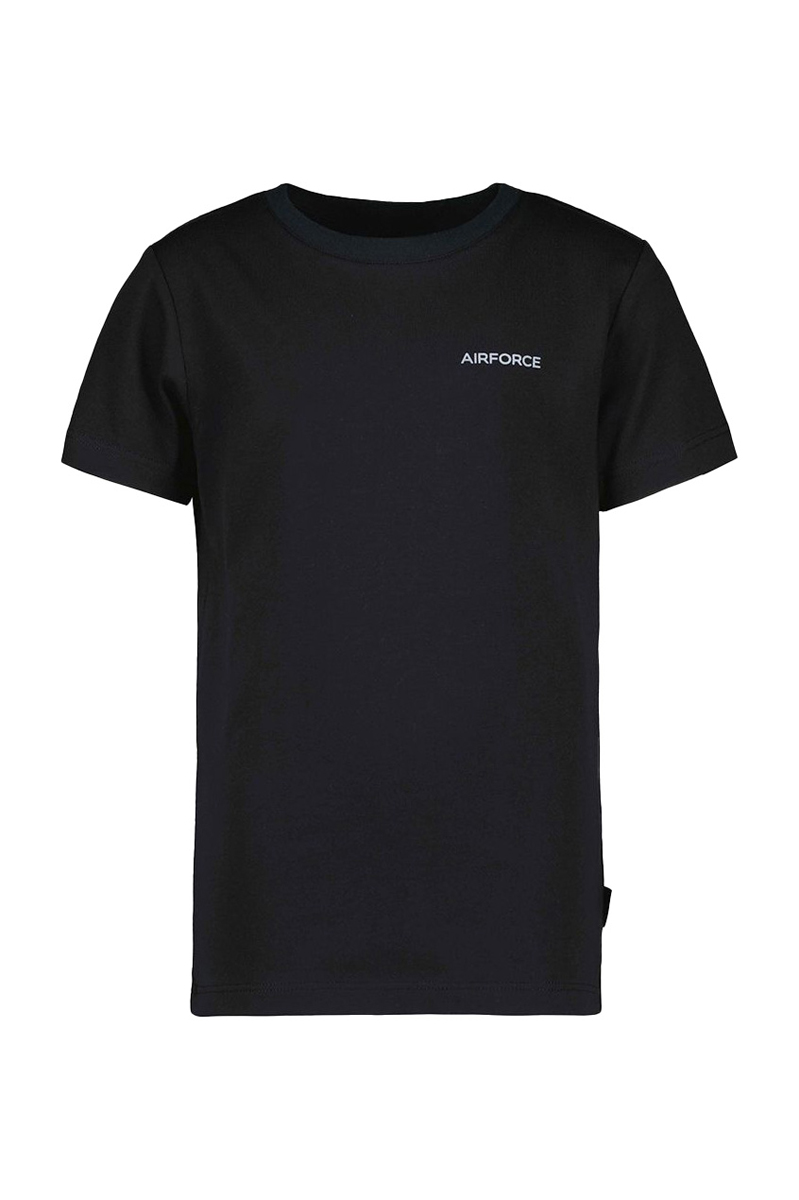 Jongens t-shirt korte mouw zwart