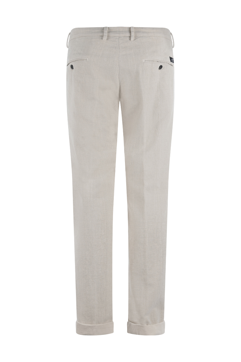 Heren broek ecru