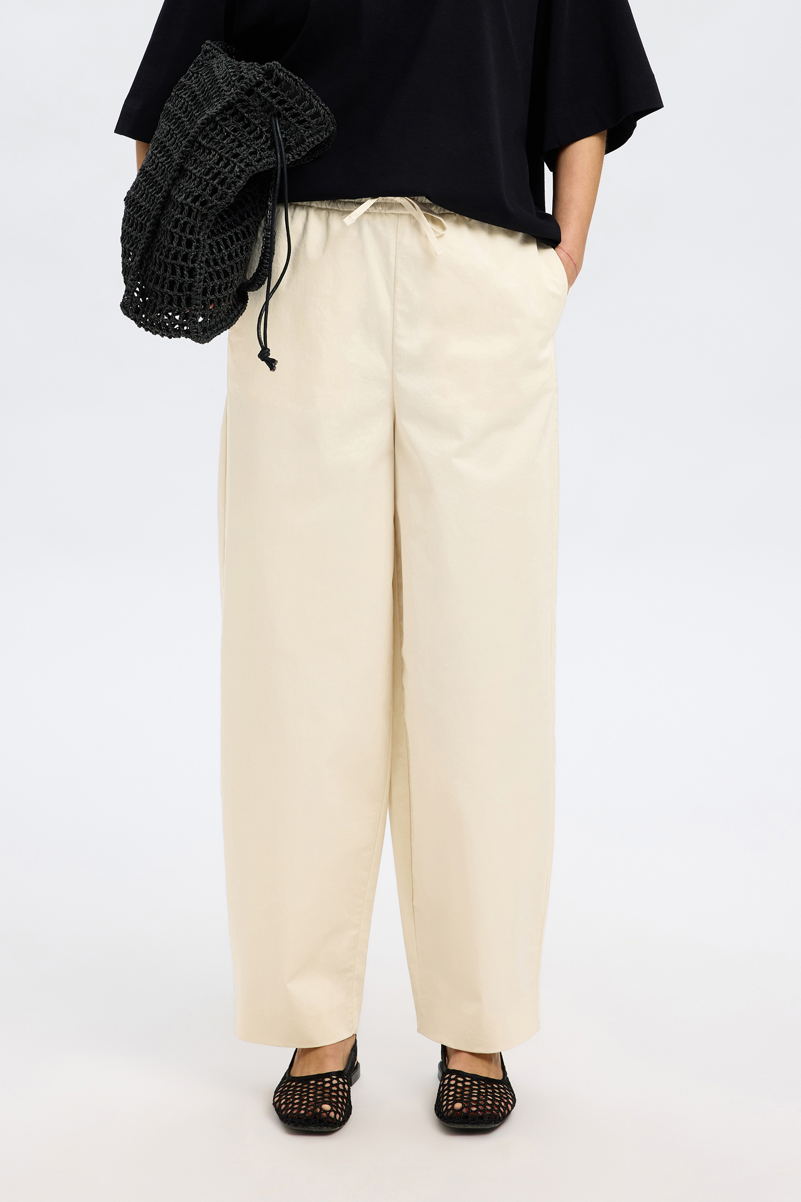 Dames legging bruin